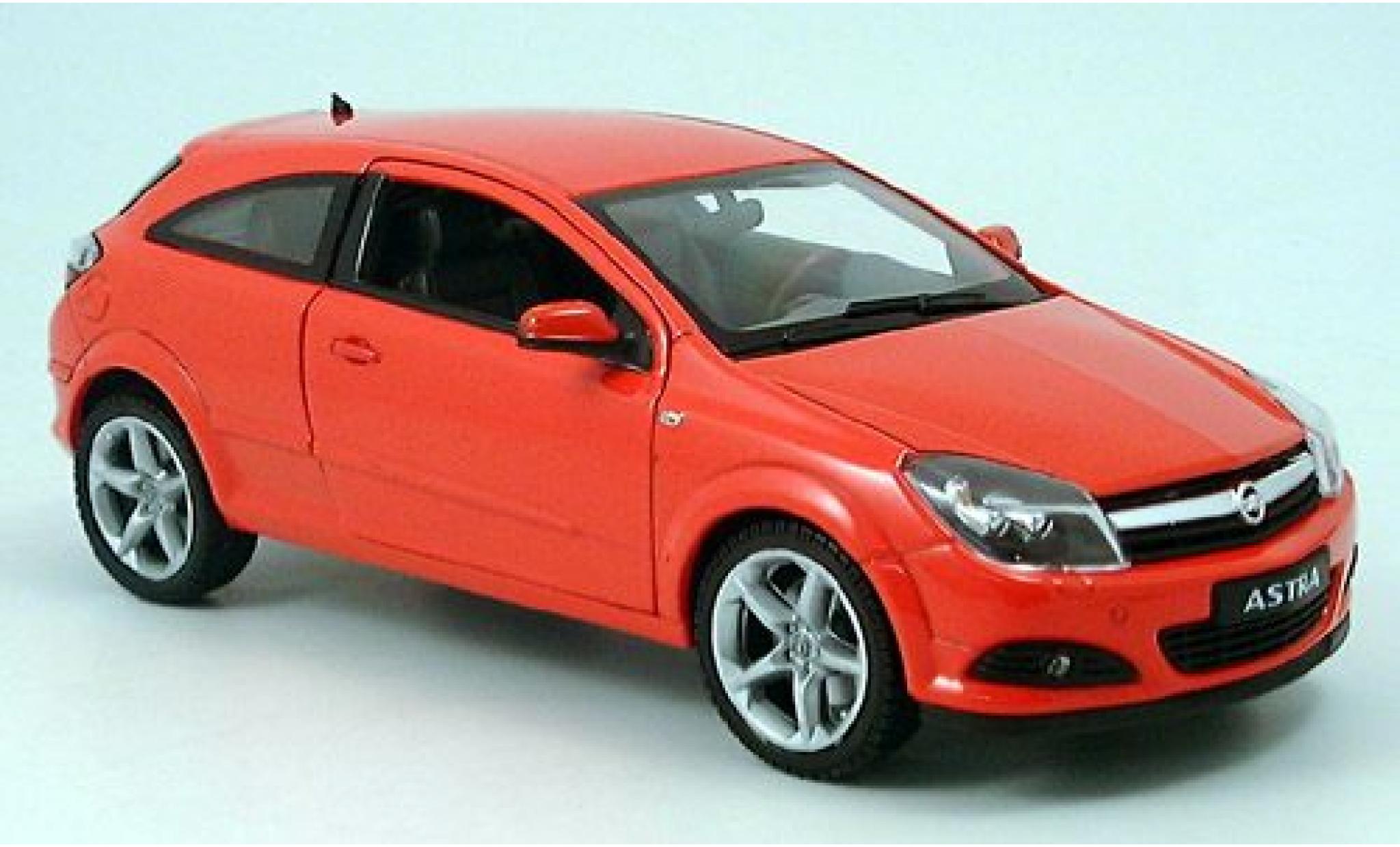Opel Astra 1/18 Welly GTC red 2005 1:18 diecast model cars