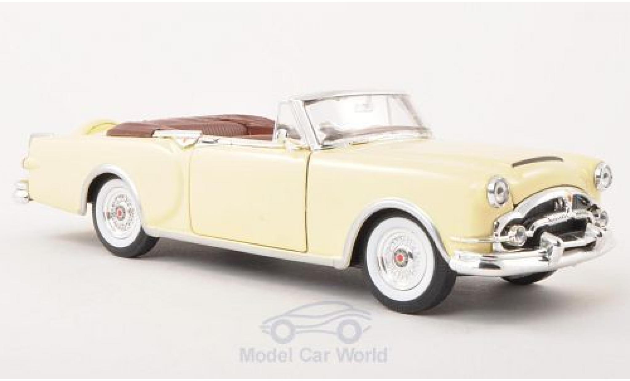 Packard Caribbean 1/24 Welly beige 1953 diecast model cars