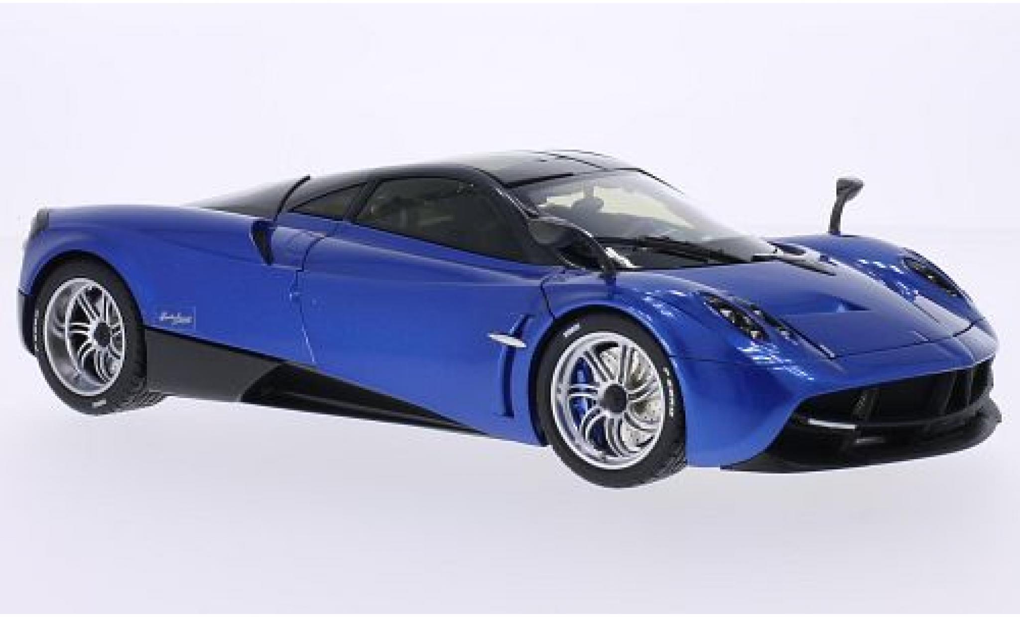 Pagani Huayra 1/18 Welly blue/carbon 1:18 diecast model cars