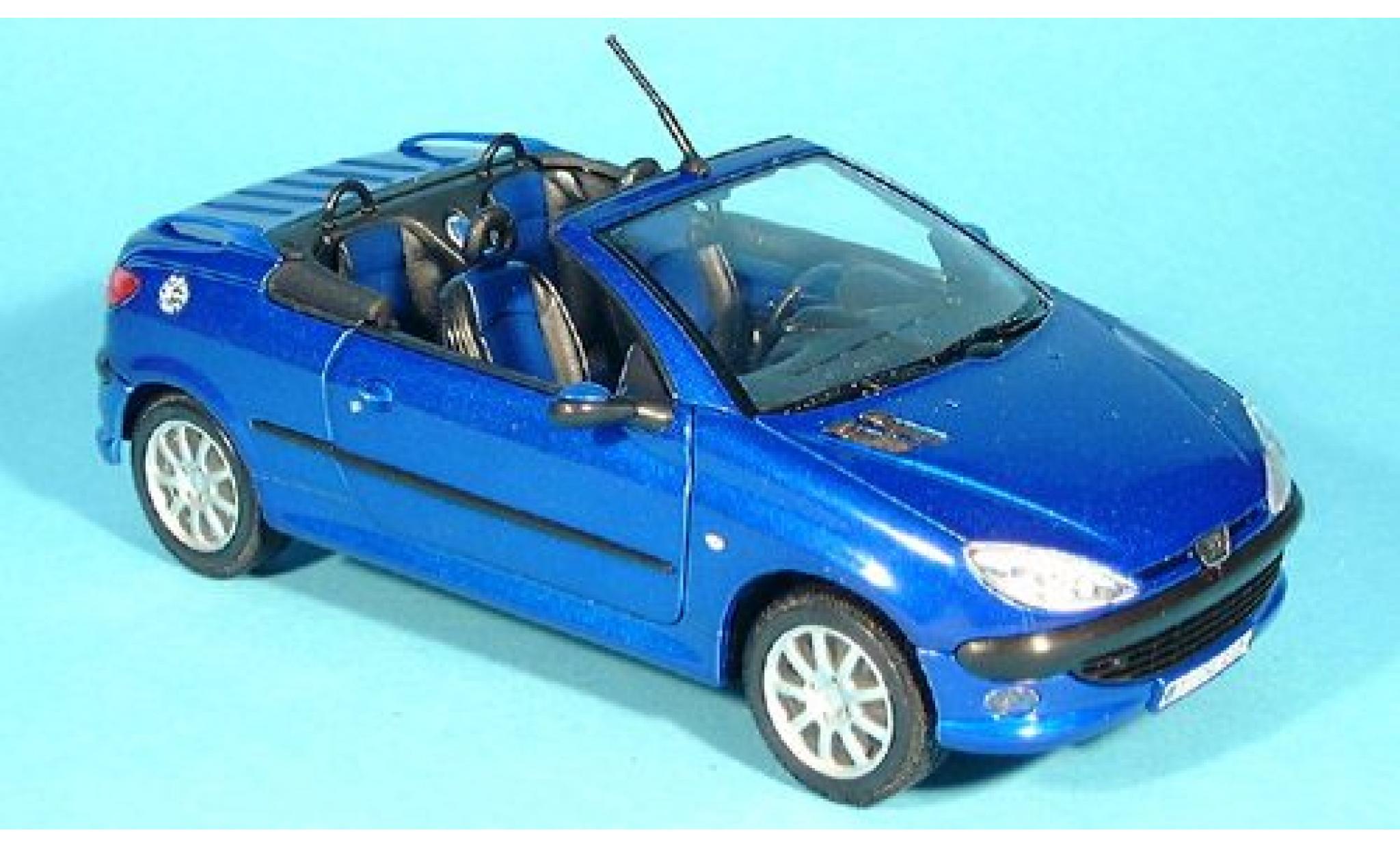 Peugeot 206 1/24 Welly Convertible offen (ohne Farbangabe) 1:24 diecast model cars
