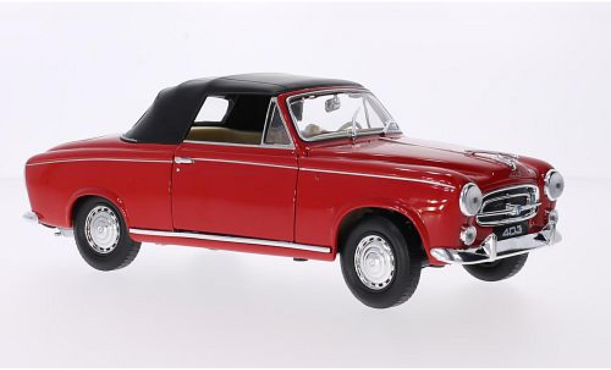 Peugeot 403 1/18 Welly Convertible red 1:18 diecast model cars