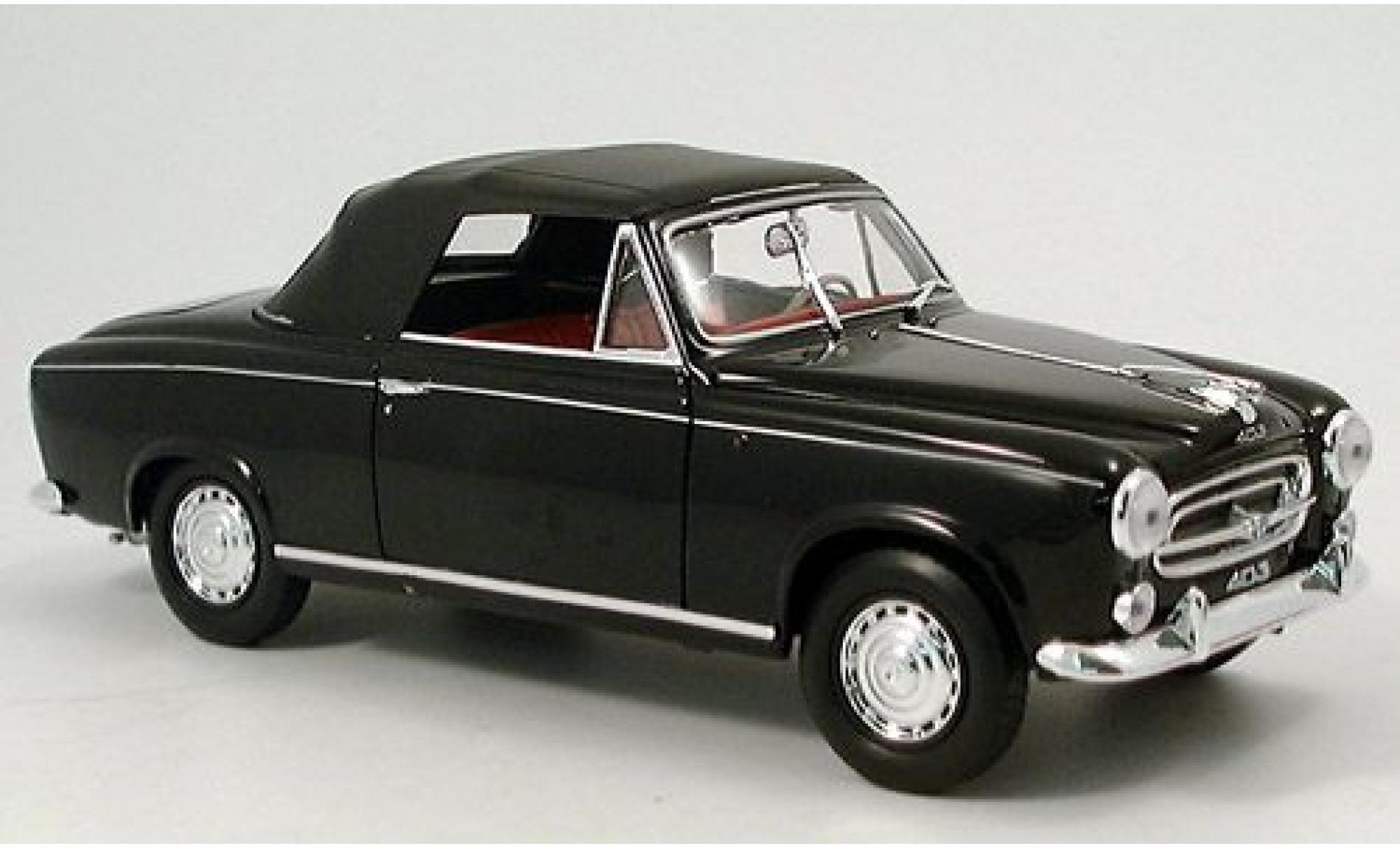 Peugeot 403 1/18 Welly Convertible black geschlossene Ausf&uuml;hrung 1:18 diecast model cars