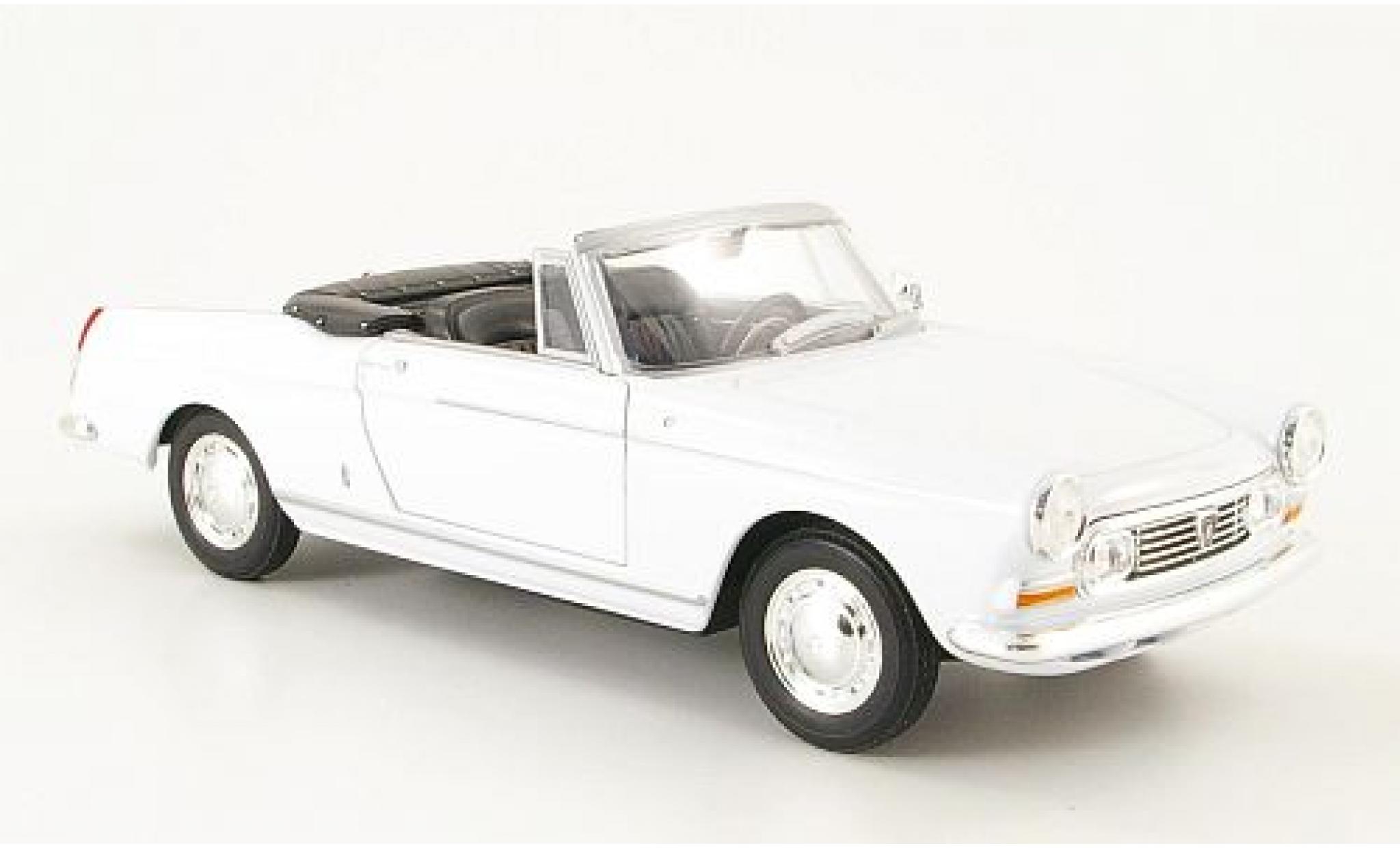 Peugeot 404 1/24 Welly Convertible white 1963 1:24 diecast model cars