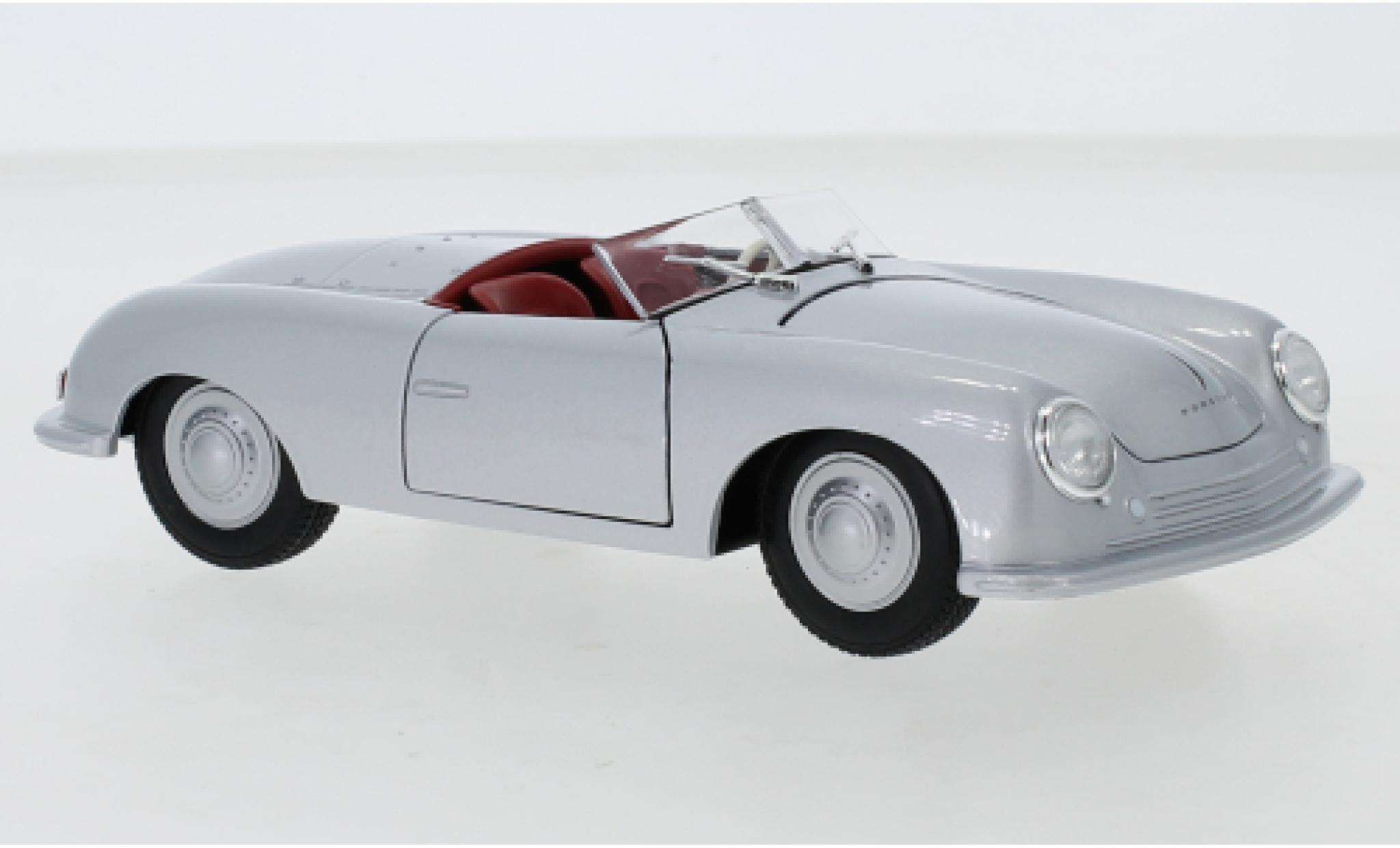 Porsche 356 1/24 Welly Nr.1 grey diecast model cars
