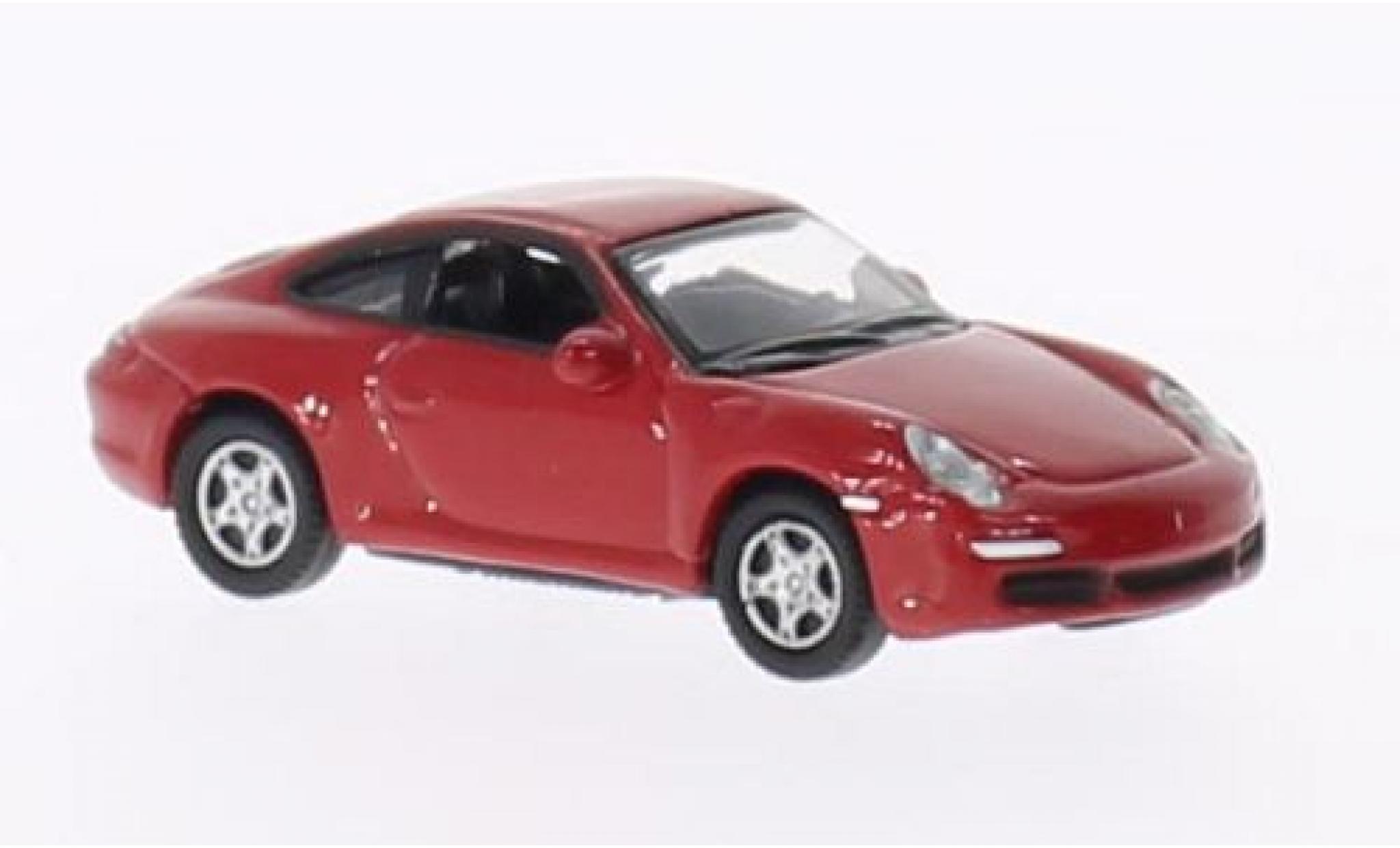 Porsche 997 S 1/87 Welly 911 () Carrera S red diecast model cars