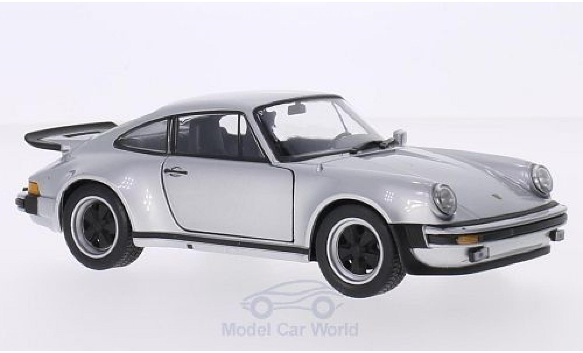 Porsche 930 Turbo 1/24 Welly 911 Turbo 3.0 grey 1974 diecast model cars