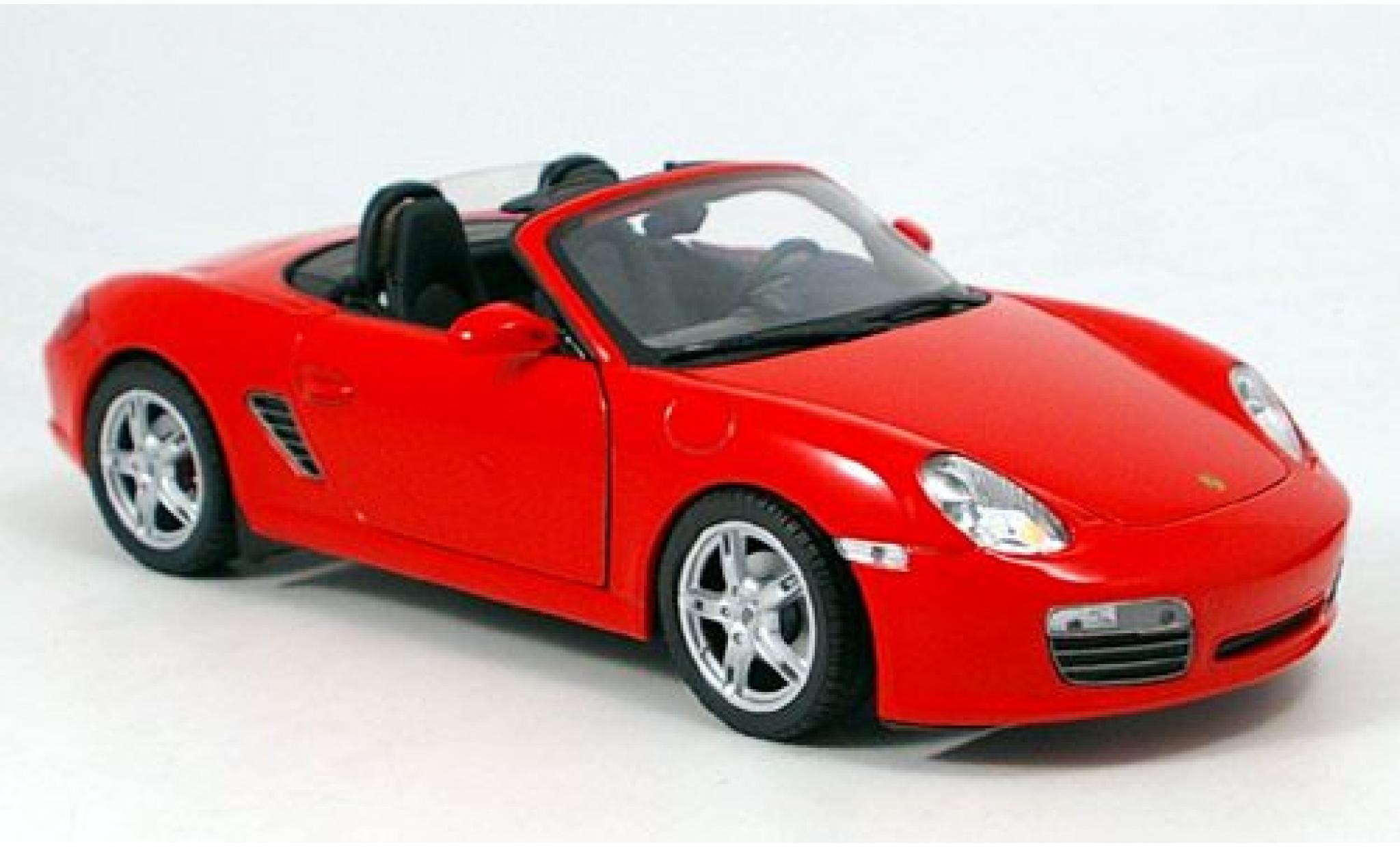 Porsche Boxster 1/18 Welly S Convertiblered 1:18 diecast model cars