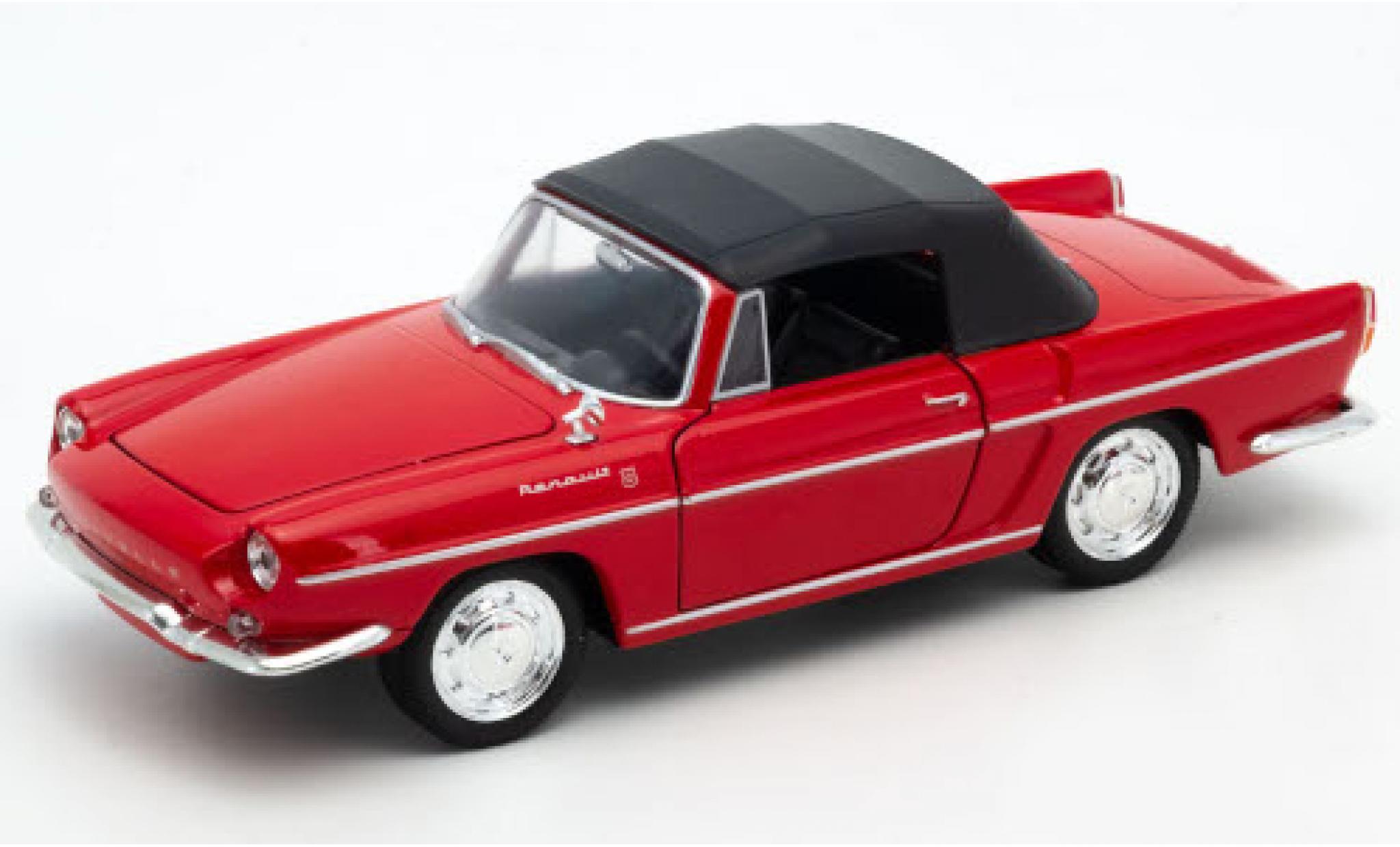 Renault Caravelle 1/24 Welly red geschlossenes Verdeck diecast model cars