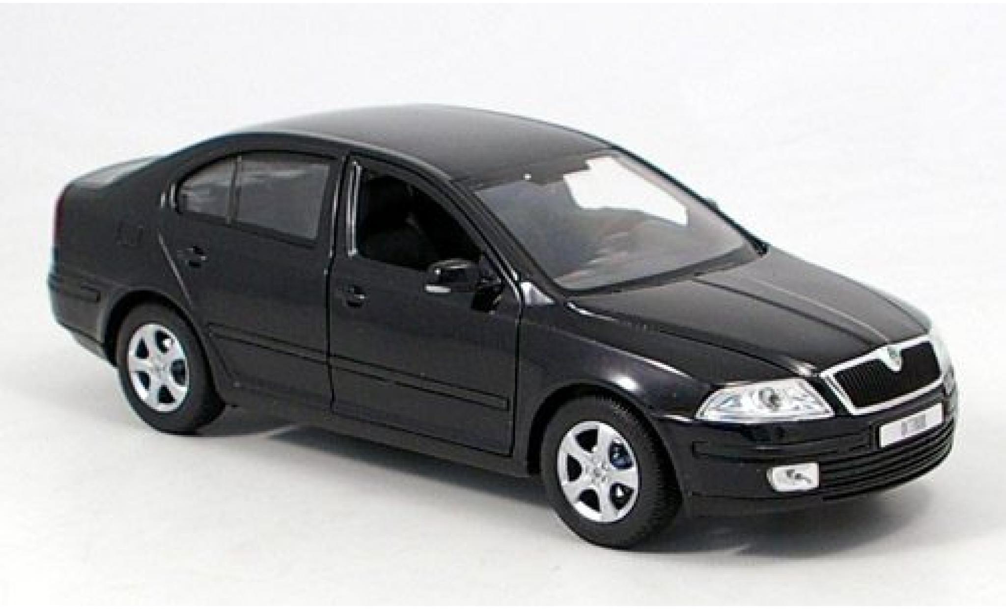 Skoda Octavia 1/24 Welly black 1:24 diecast model cars