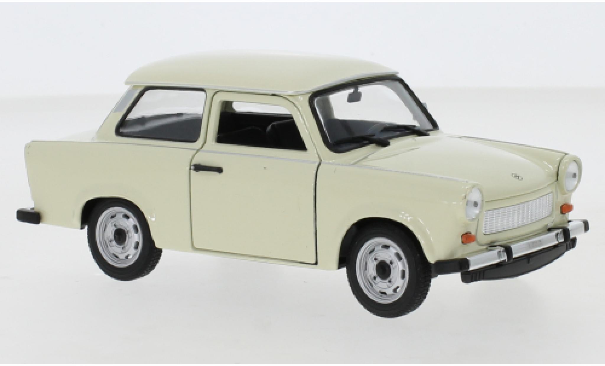 Trabant 601 1/24 Welly beige diecast model cars
