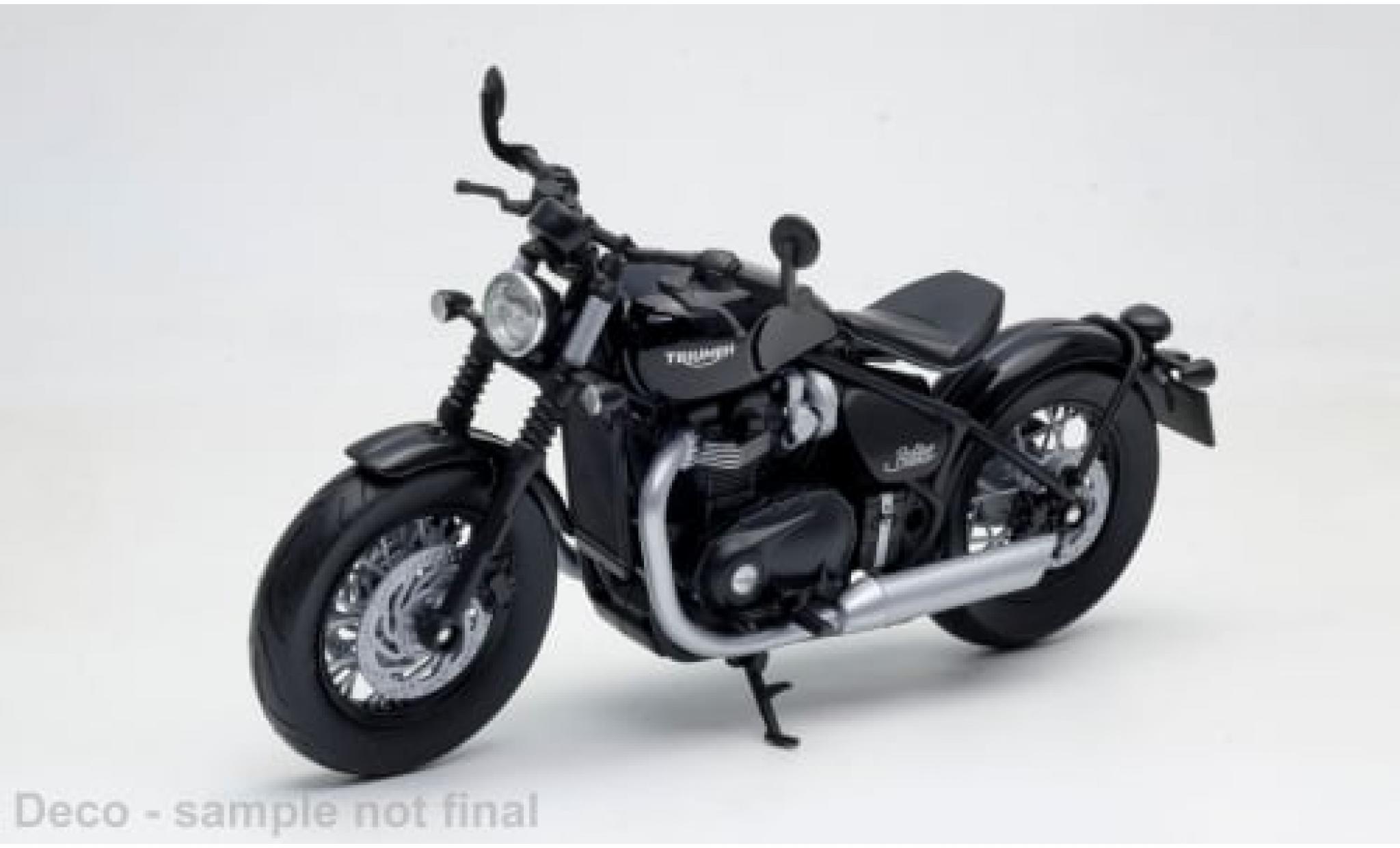 Triumph Bonneville 1/12 Welly Bobber black 1:12 diecast model cars