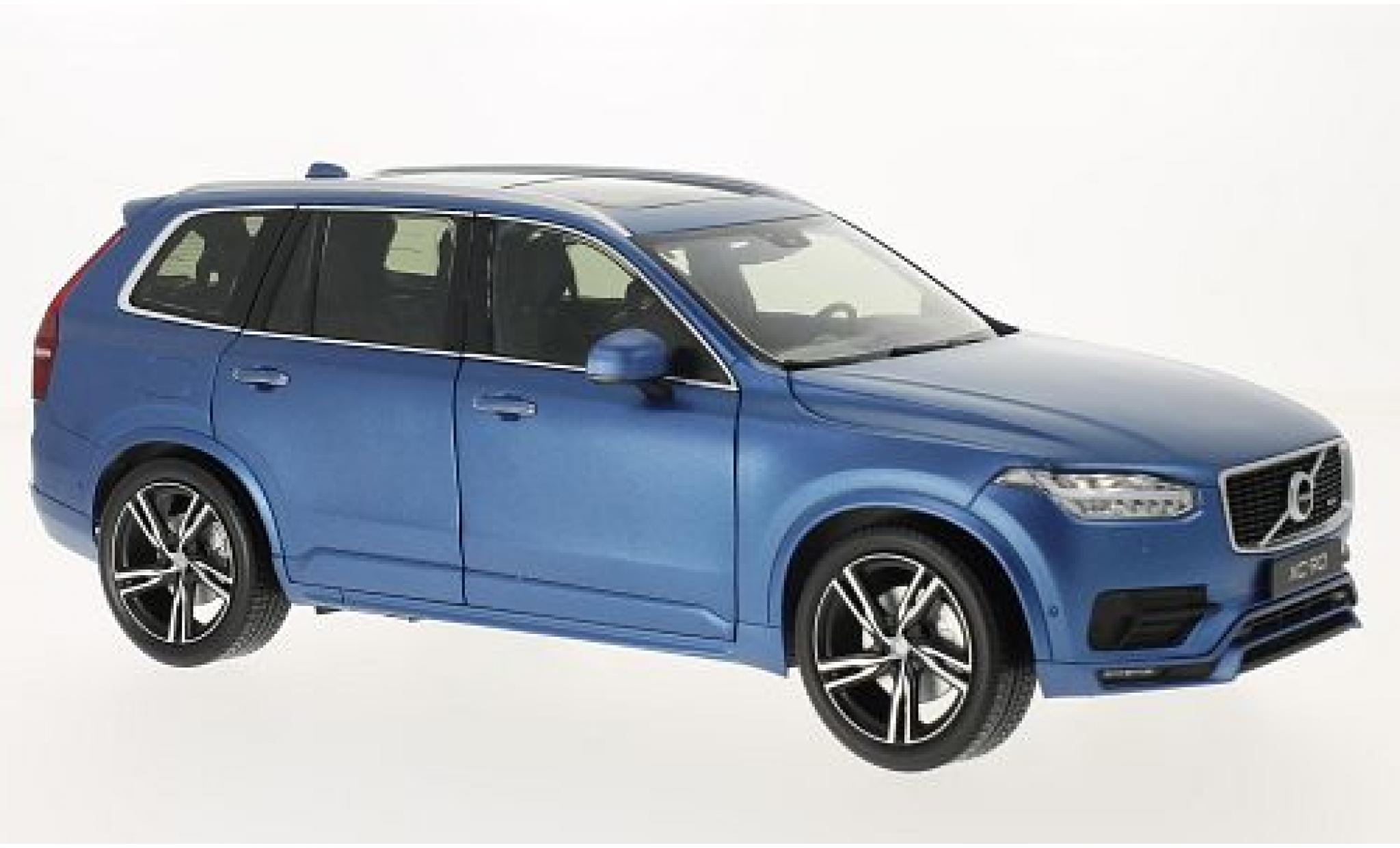 Volvo XC 1/18 Welly 90 blue 2015 1:18 diecast model cars