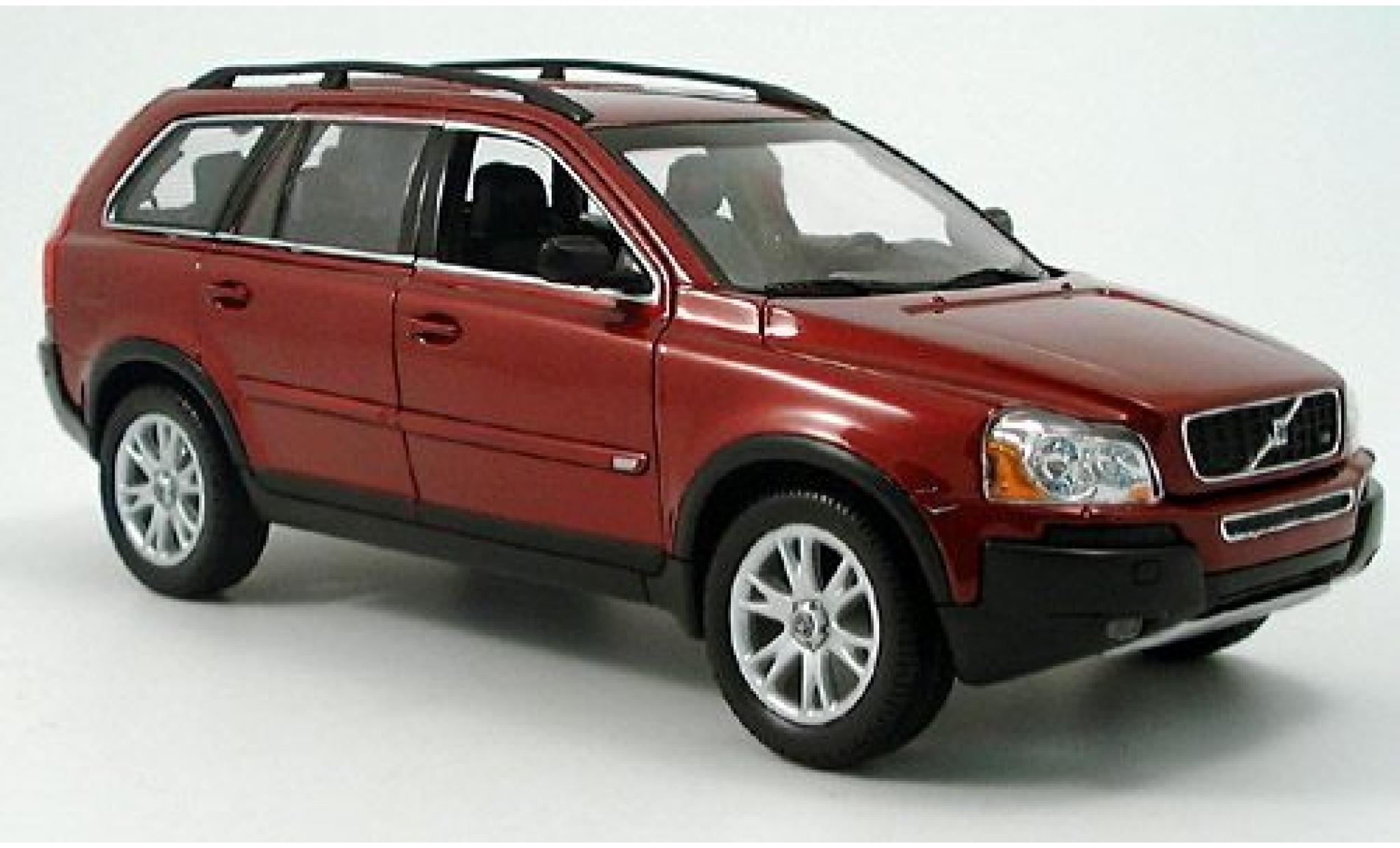 Volvo XC 1/18 Welly 90 met. red 2003 1:18 diecast model cars