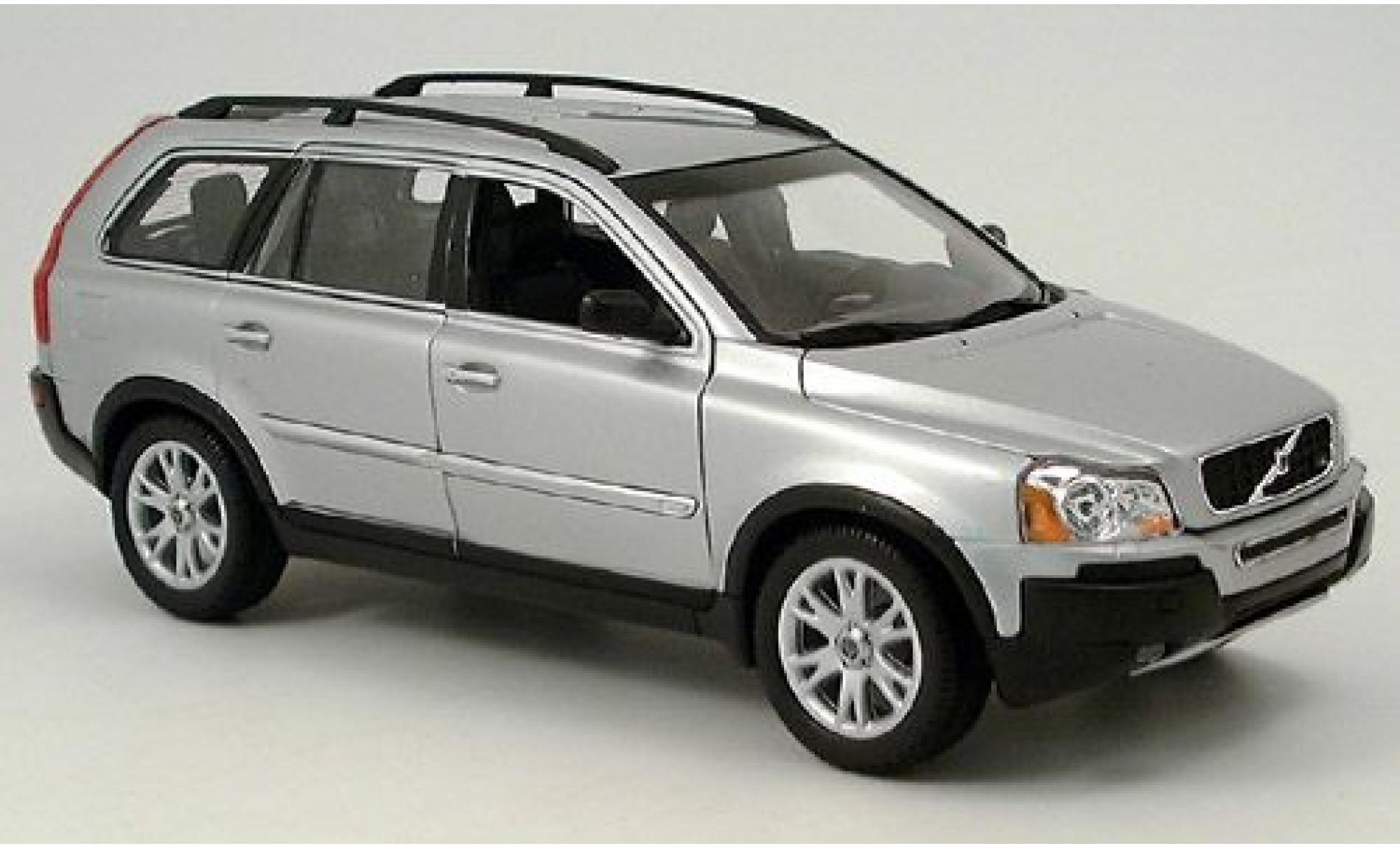 Volvo XC 1/18 Welly 90 silver 2003 1:18 diecast model cars