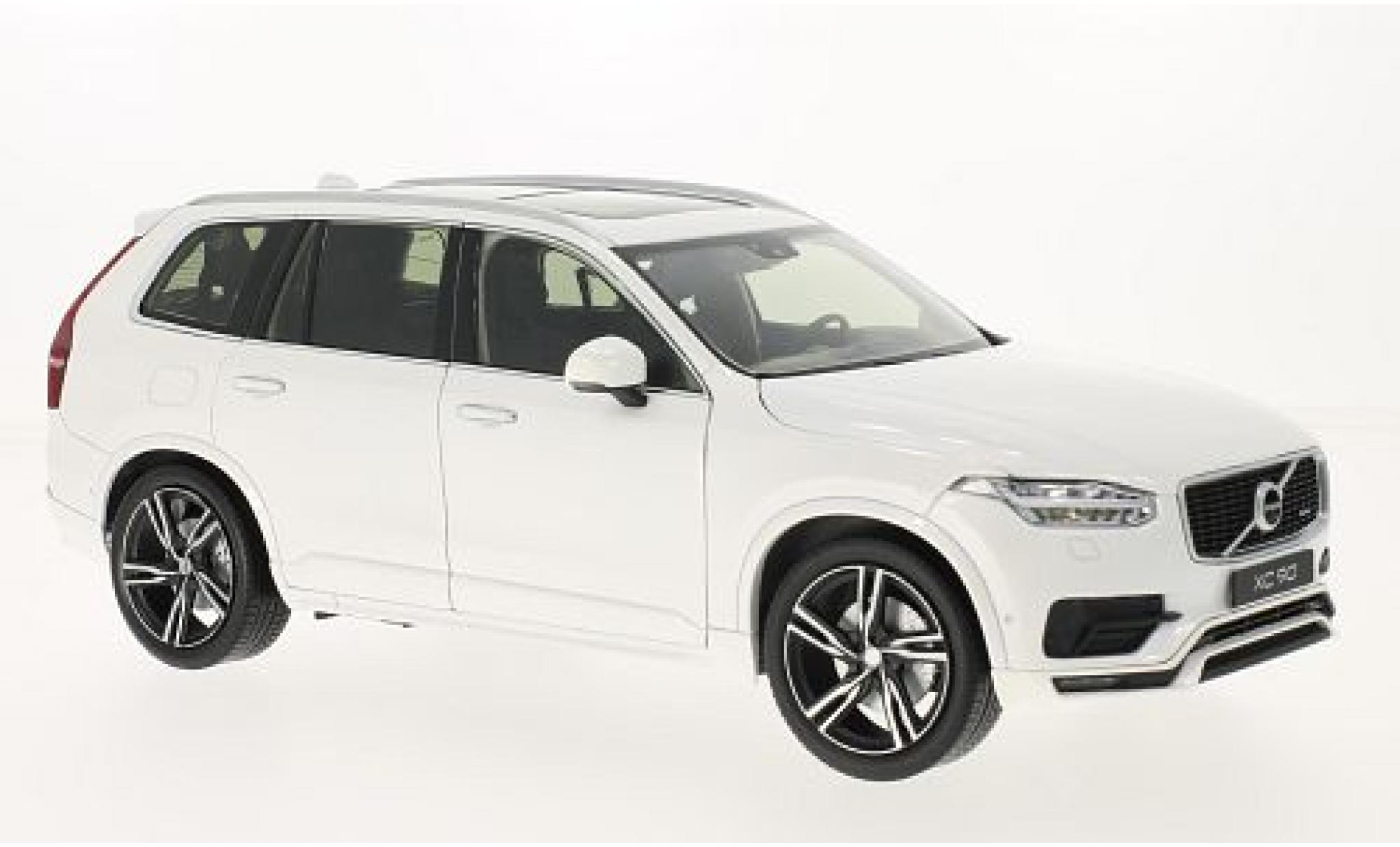 Volvo XC 1/18 Welly 90 white 2015 diecast model cars