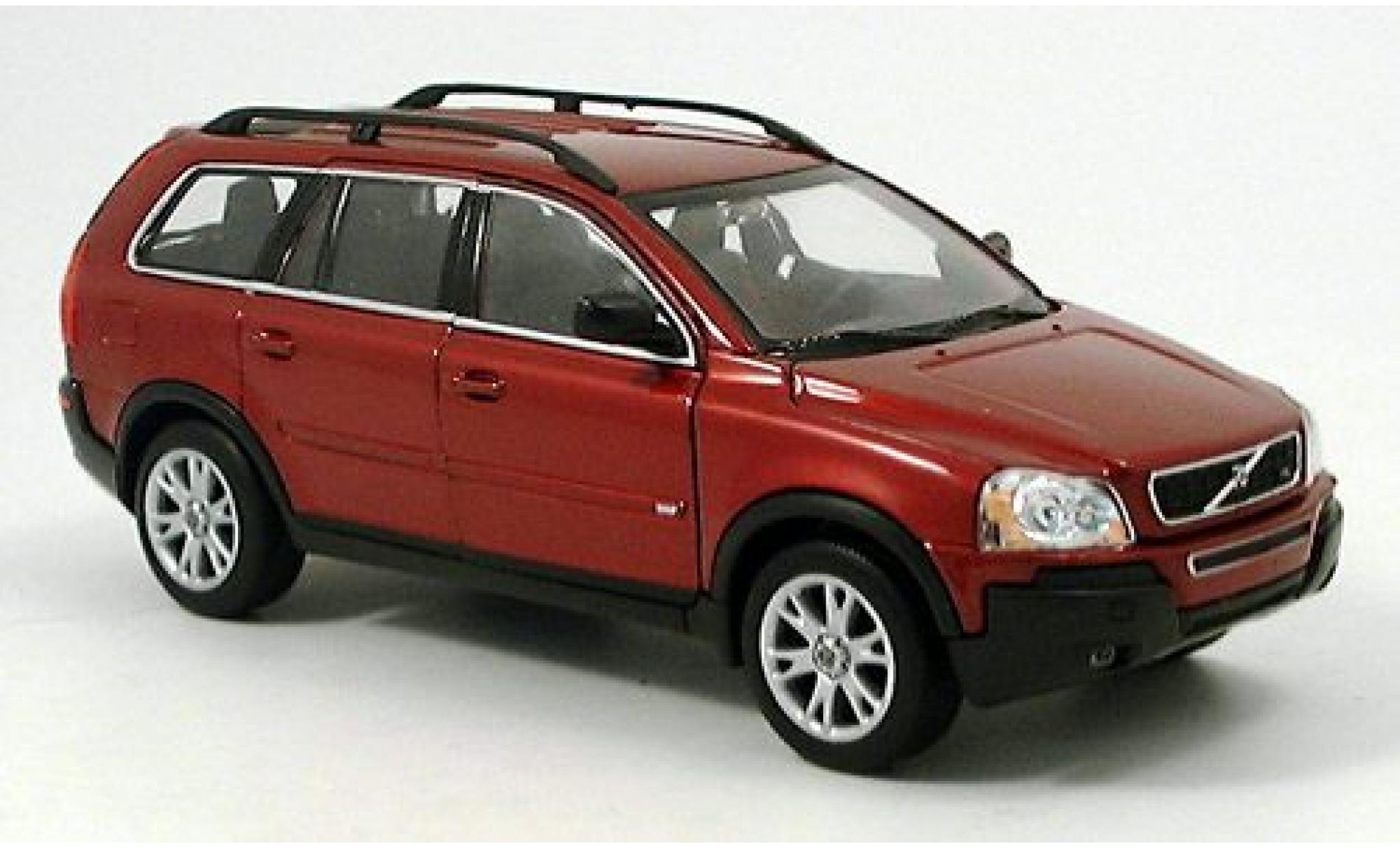 Volvo XC 1/24 Welly 90 met.-dkl.-red 1:24 diecast model cars