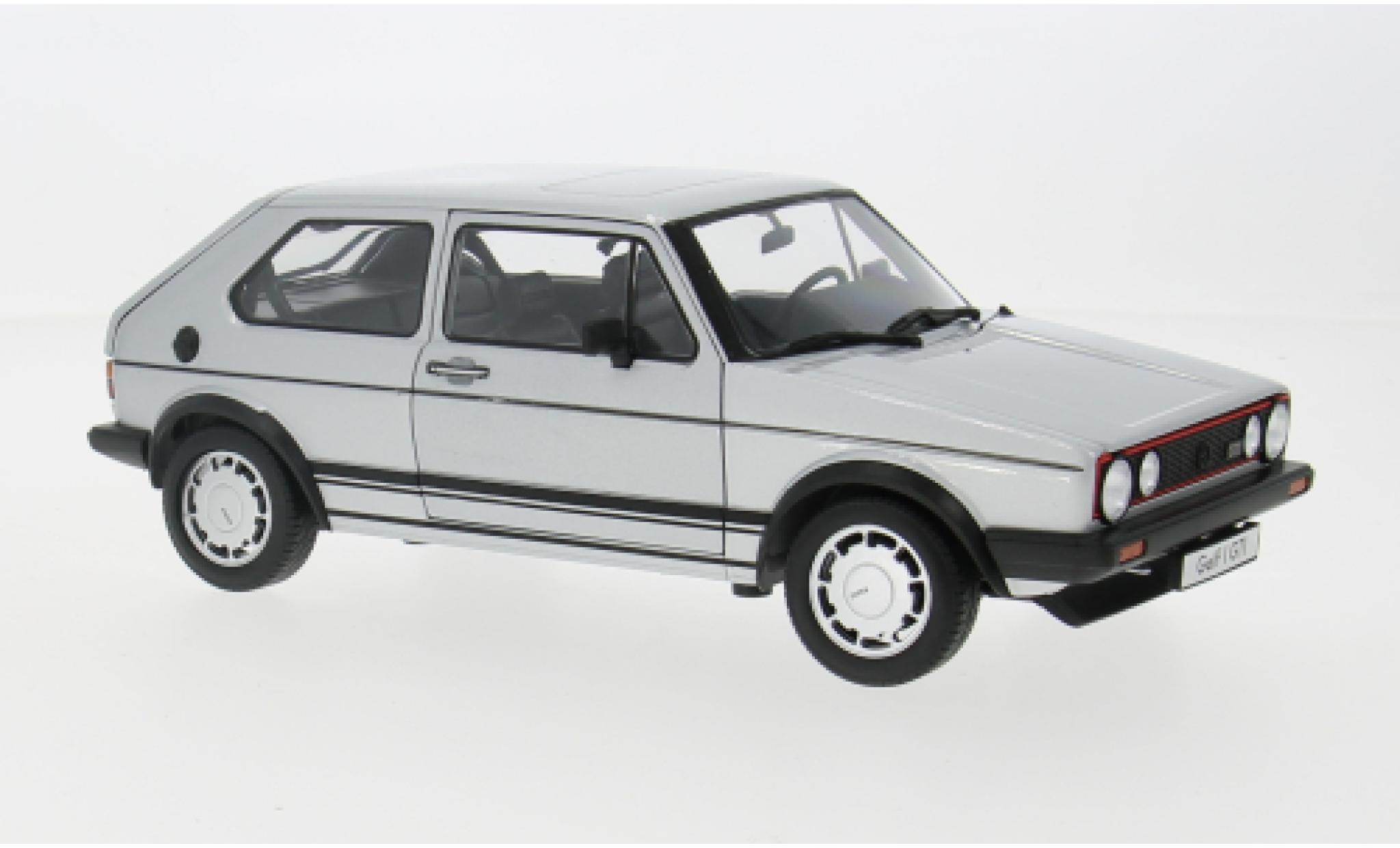 Volkswagen Golf 1/18 Welly I GTI silver 1983 1:18 diecast model cars