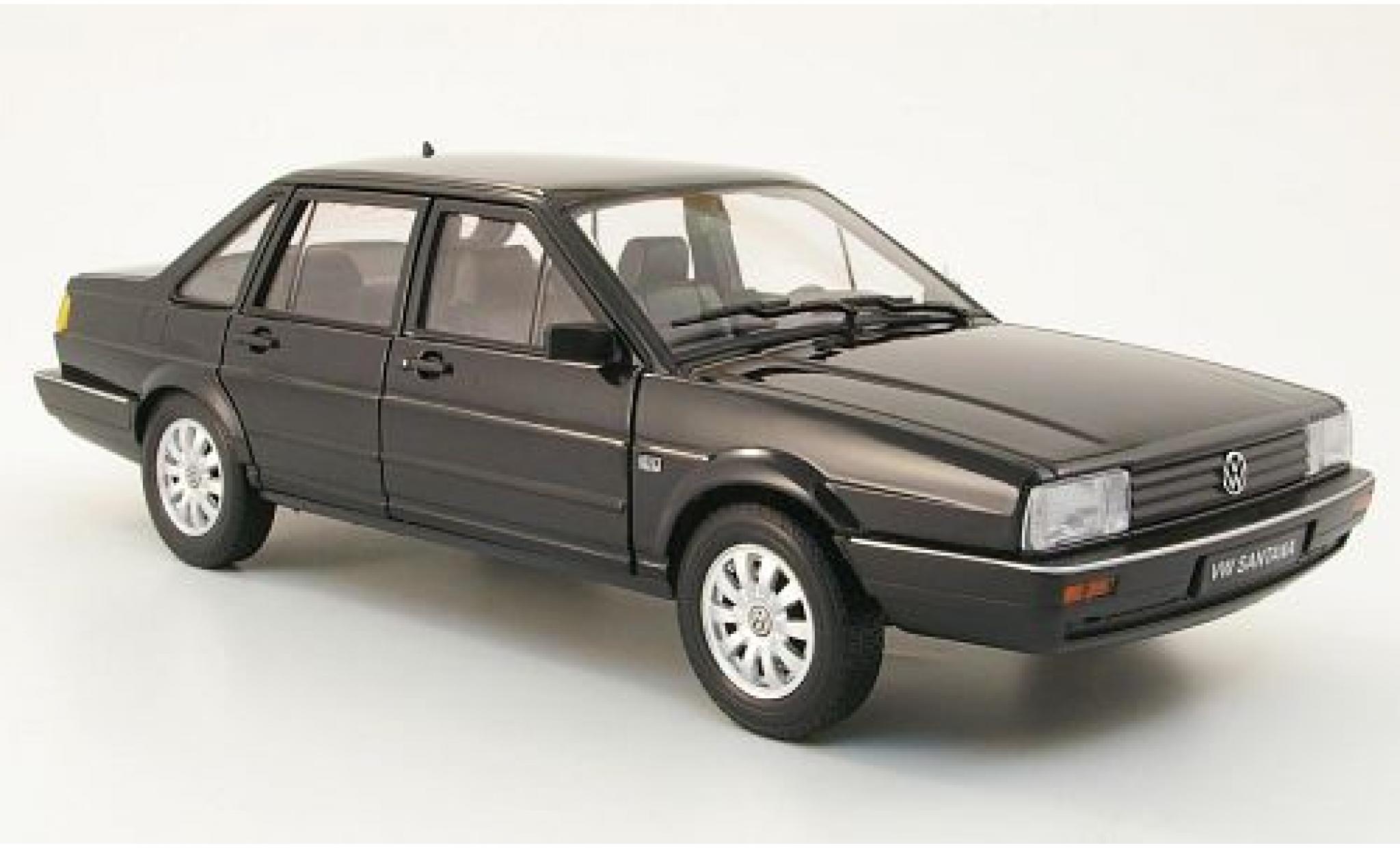 Volkswagen Santana 1/18 Welly black 1986 1:18 diecast model cars