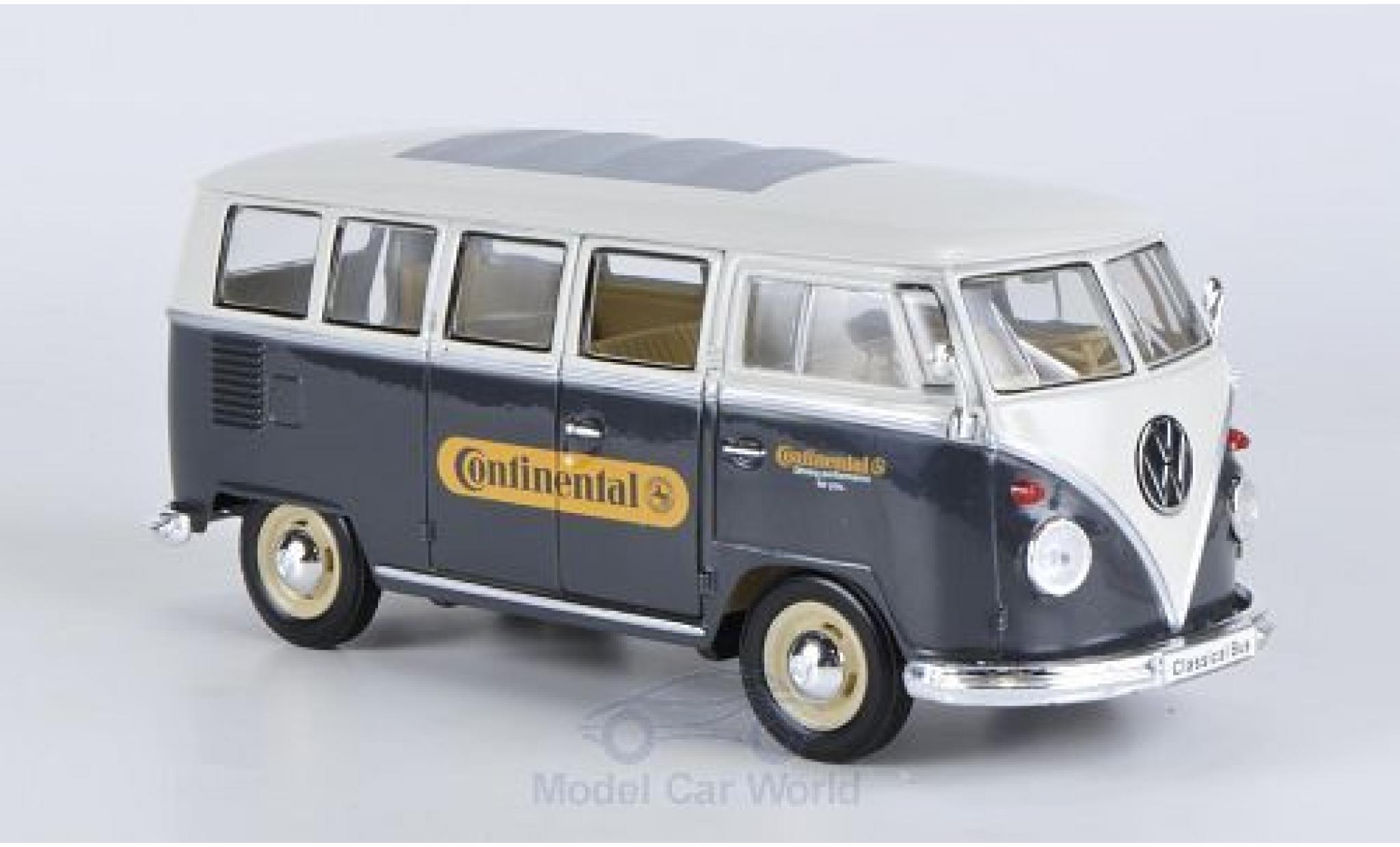 Volkswagen T1 1/24 Welly Continental 1962 Bus diecast model cars