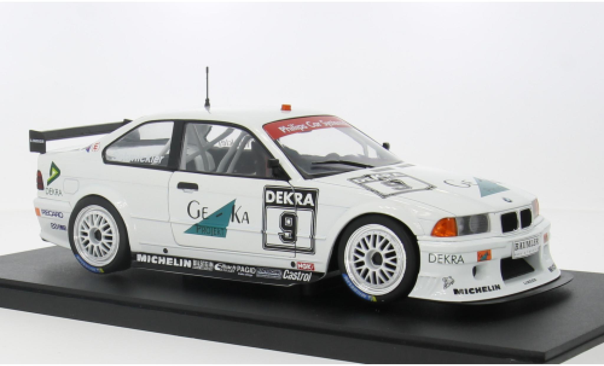 Bmw M3 1/18 Werk83 (E36) DTM 1994 Linder Racing #9 1:18 diecast model cars