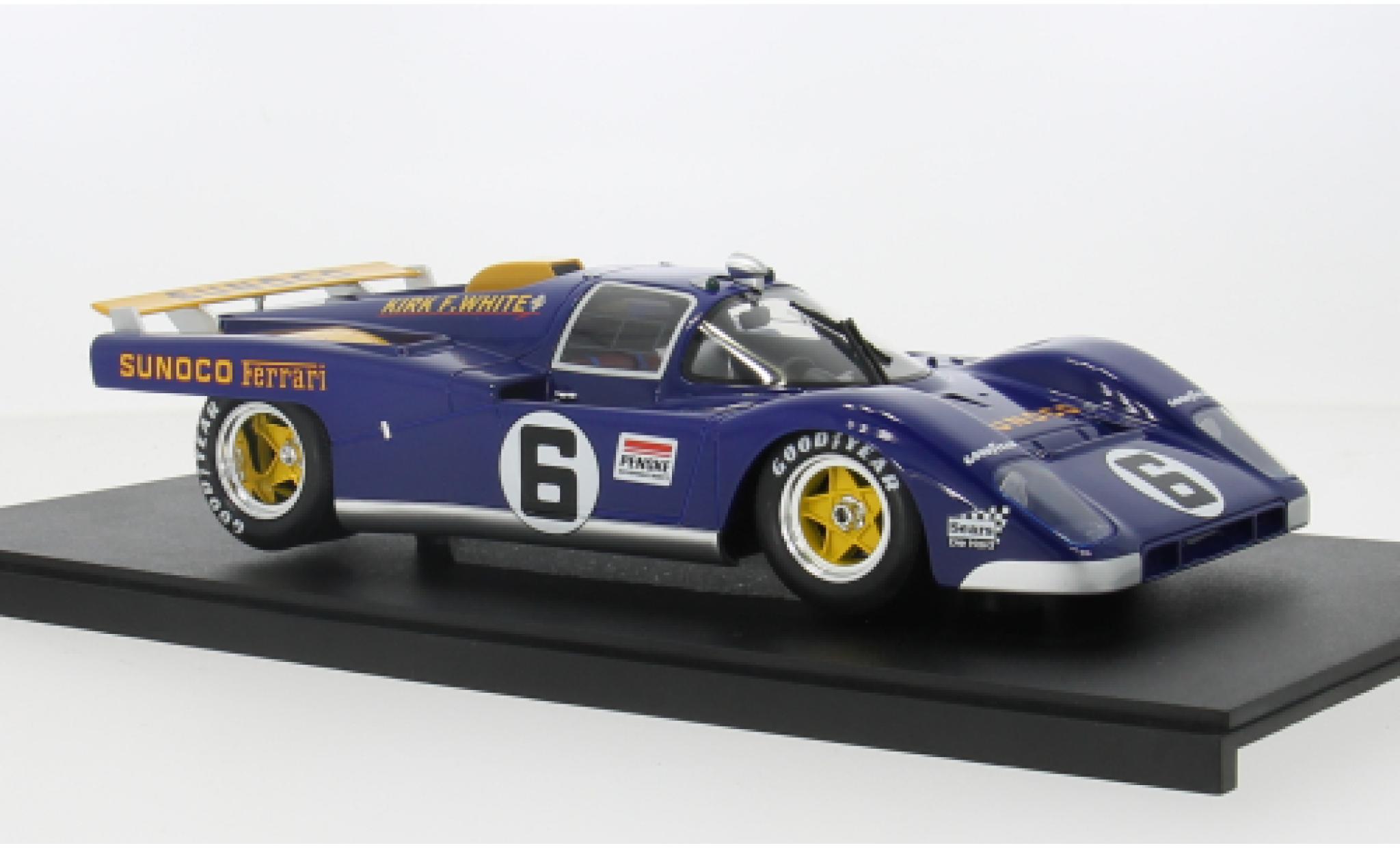 Ferrari 512 1/18 Werk83 M 24h Daytona 1971 Team Sunoco #6 1:18 diecast model cars