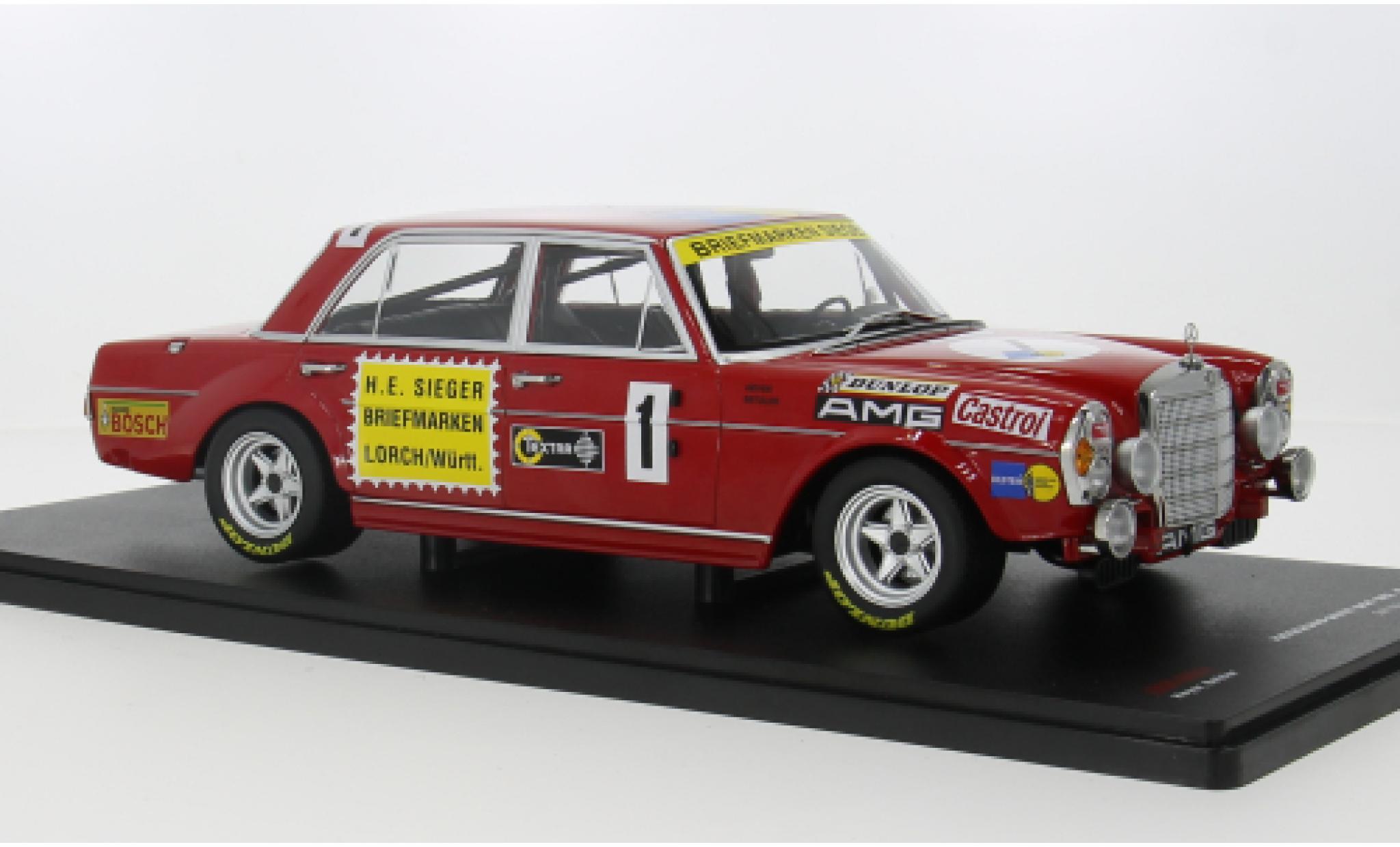 Mercedes 300 1/18 Werk83 SEL 6.8 24h N&uuml;rburgring 1972 Hannen Alt #1 1:18 diecast model cars