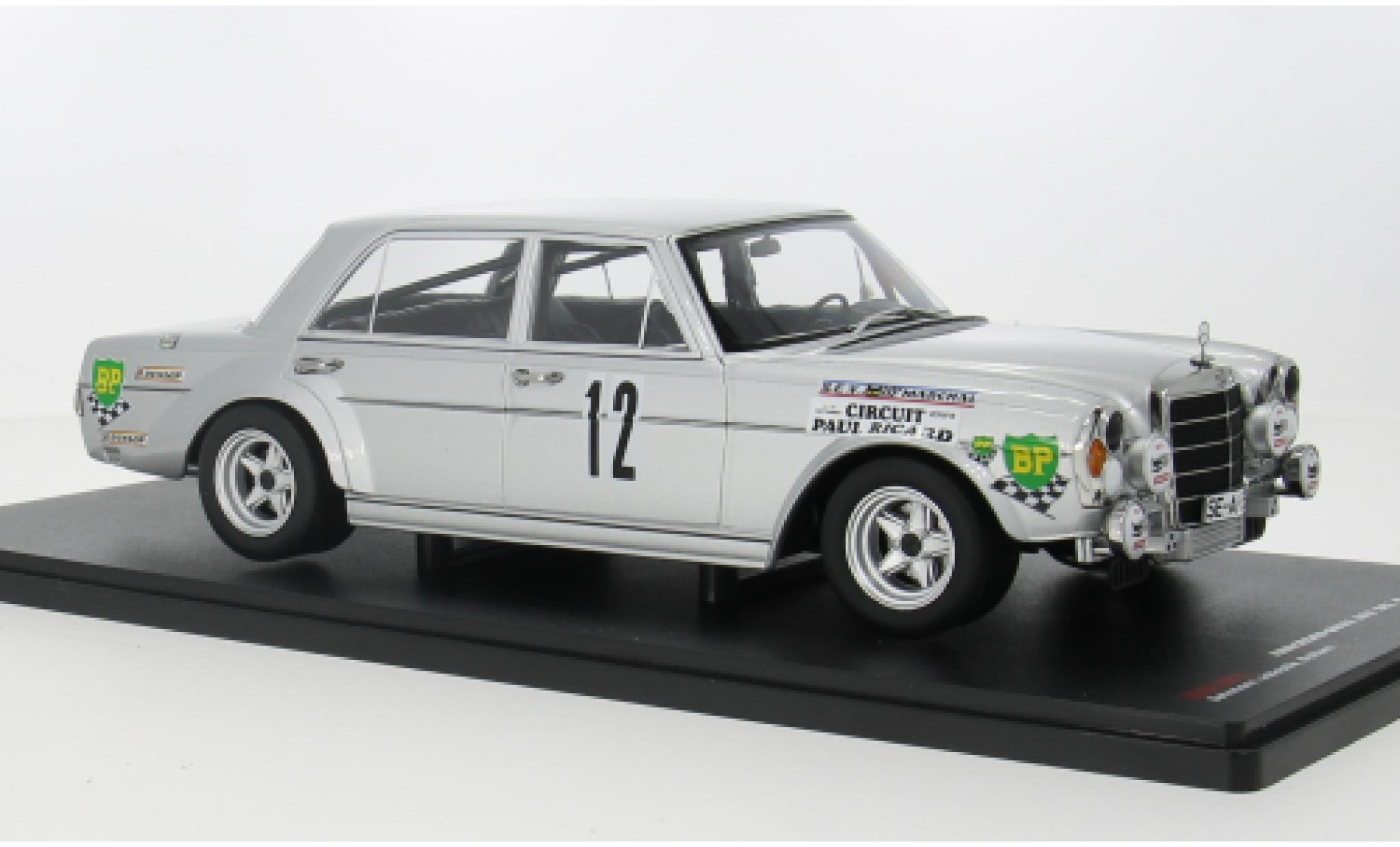 Mercedes 300 1/18 Werk83 SEL 6.8 AMG Paul Ricard 1971 #12 1:18 diecast model cars