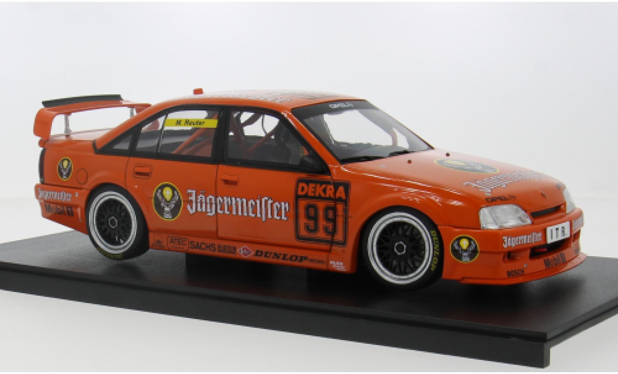 Opel Omega 1/18 Werk83 3000 24V DTM 1991 J&auml;germeister #99 1:18 diecast model cars