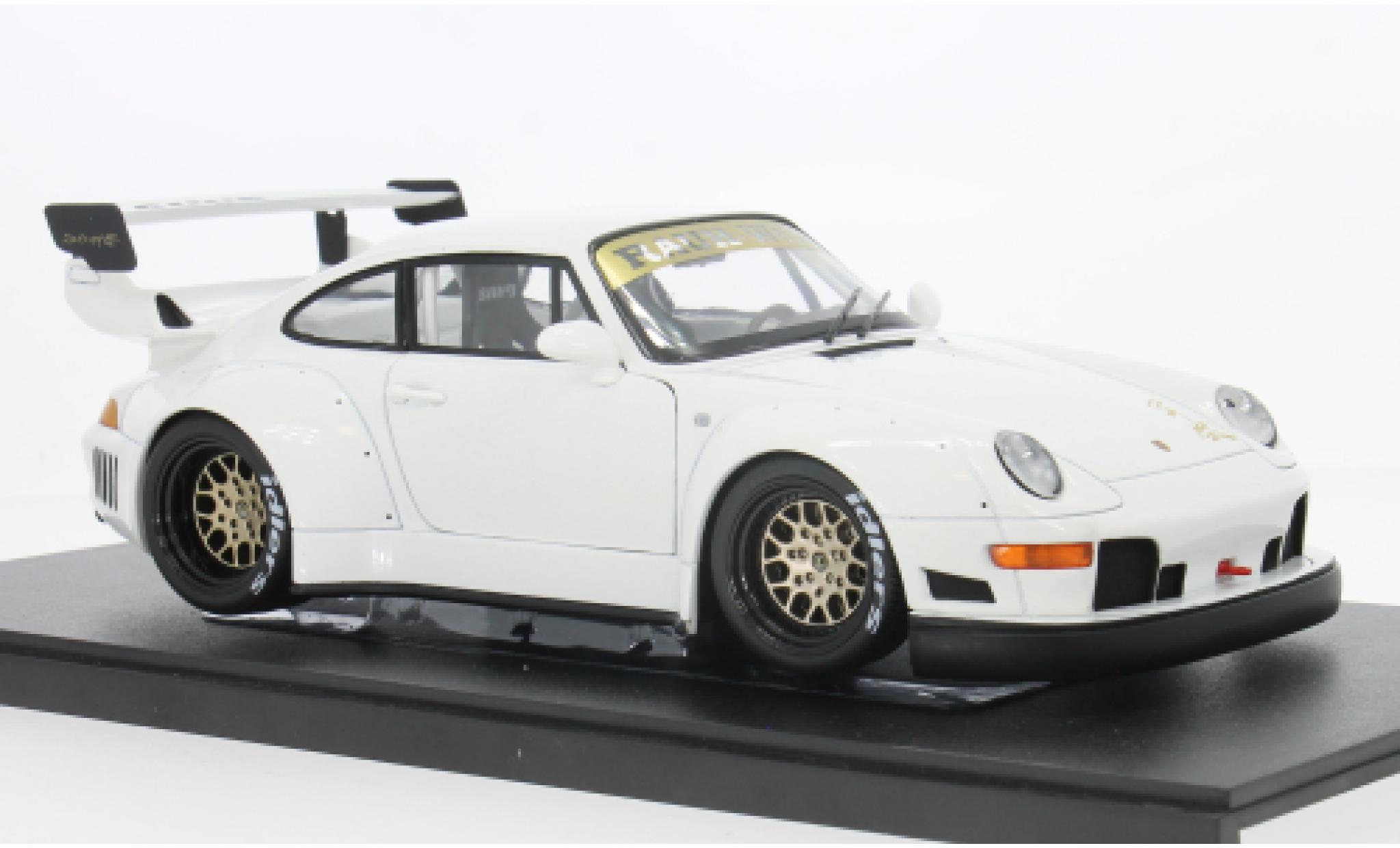 Porsche 993 RWB 1/18 Werk83 911  Osechi G2.2 white 1:18 diecast model cars