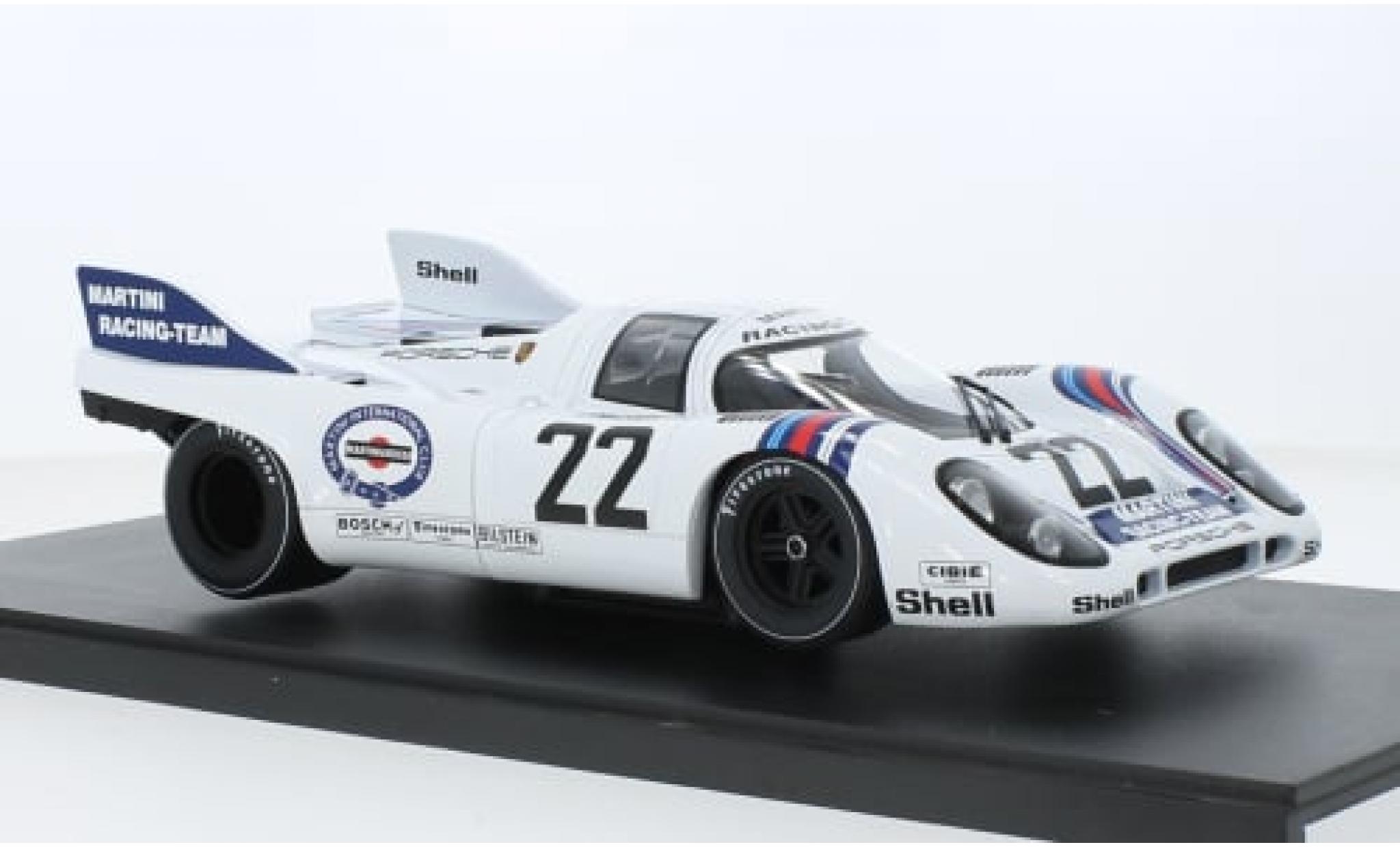 Porsche 917 1971 1/18 Werk83 K RHD No.22 Martini Racing Team Martini 24h Le Mans 1:18 diecast model cars