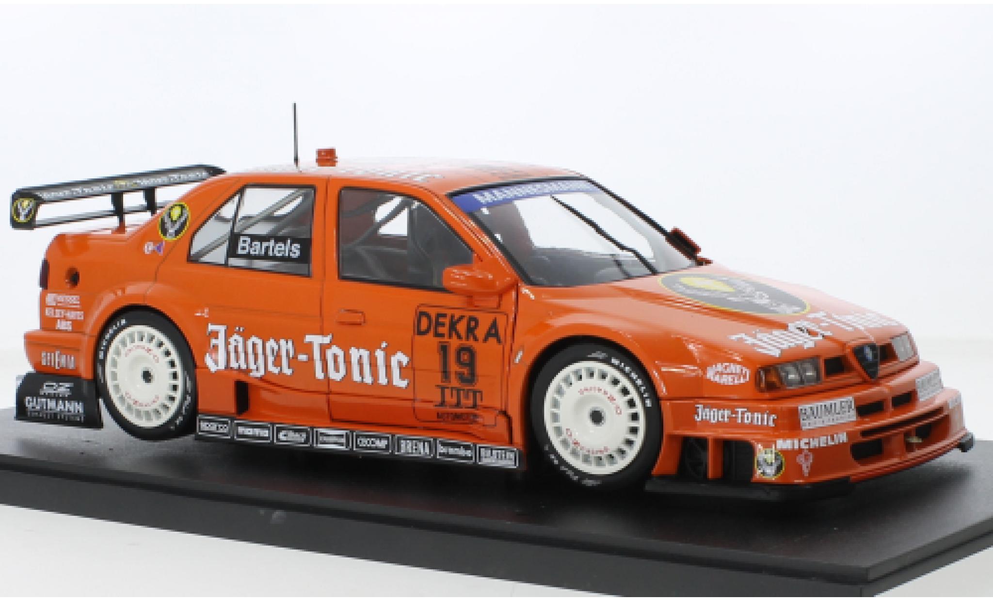 Alfa Romeo 155 1/18 Werk83 V6 TI No.19 J&auml;ger-Tonic ITC Helsinki 1995 diecast model cars