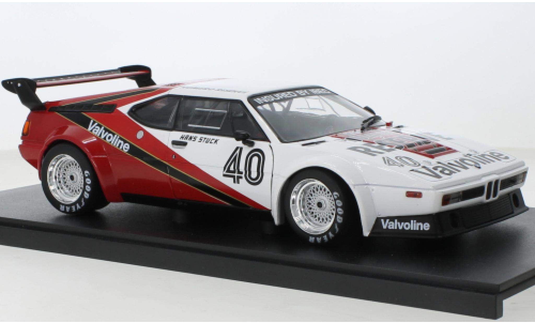 Bmw M1 1/18 Werk83 Procar No.40 Project Four Racing Valvoline Procar 1980 diecast model cars