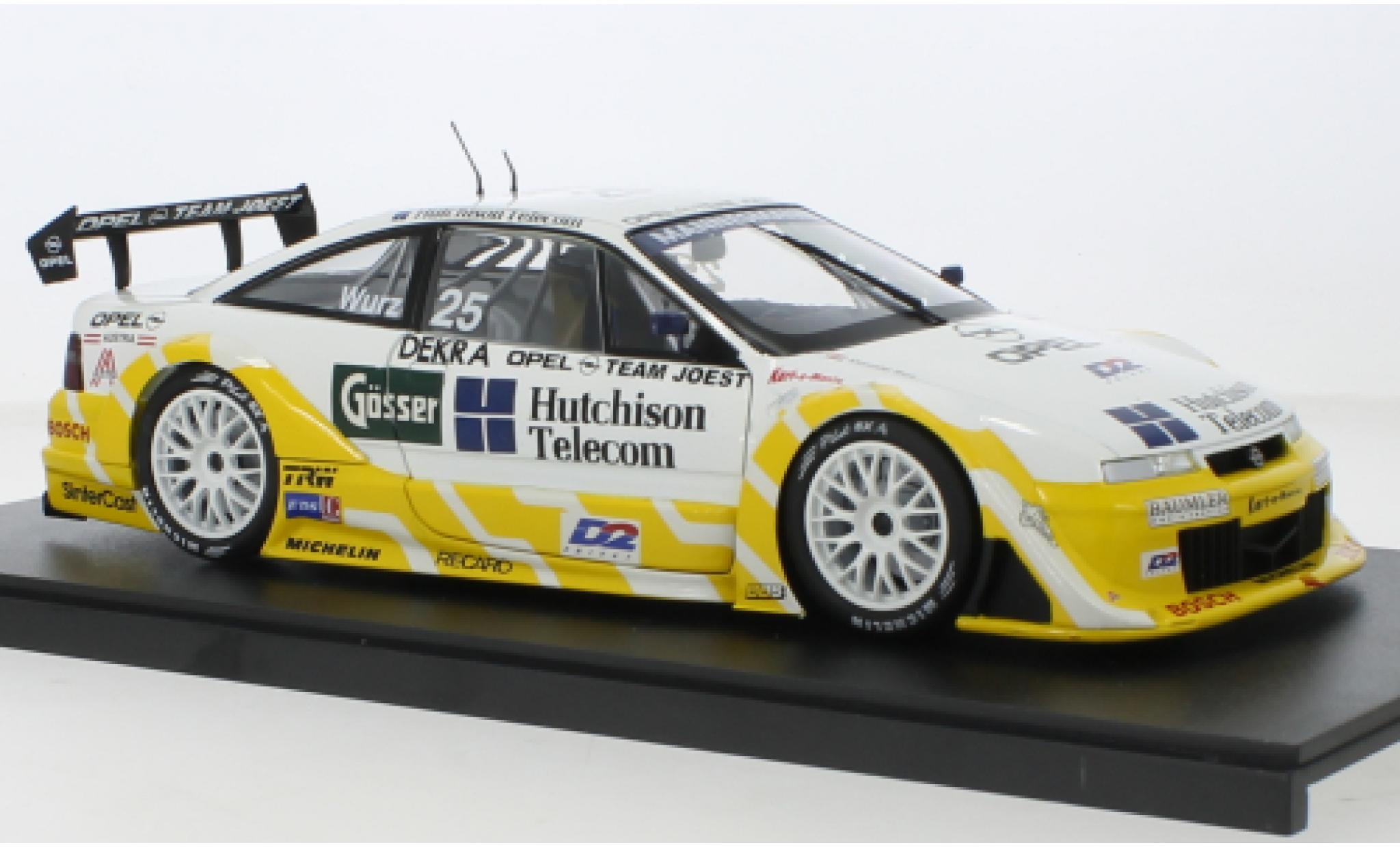 Opel Calibra 1/18 Werk83 V6 4x4 No.25 Joest Racing Hutchison Telecom DTM 1996 diecast model cars