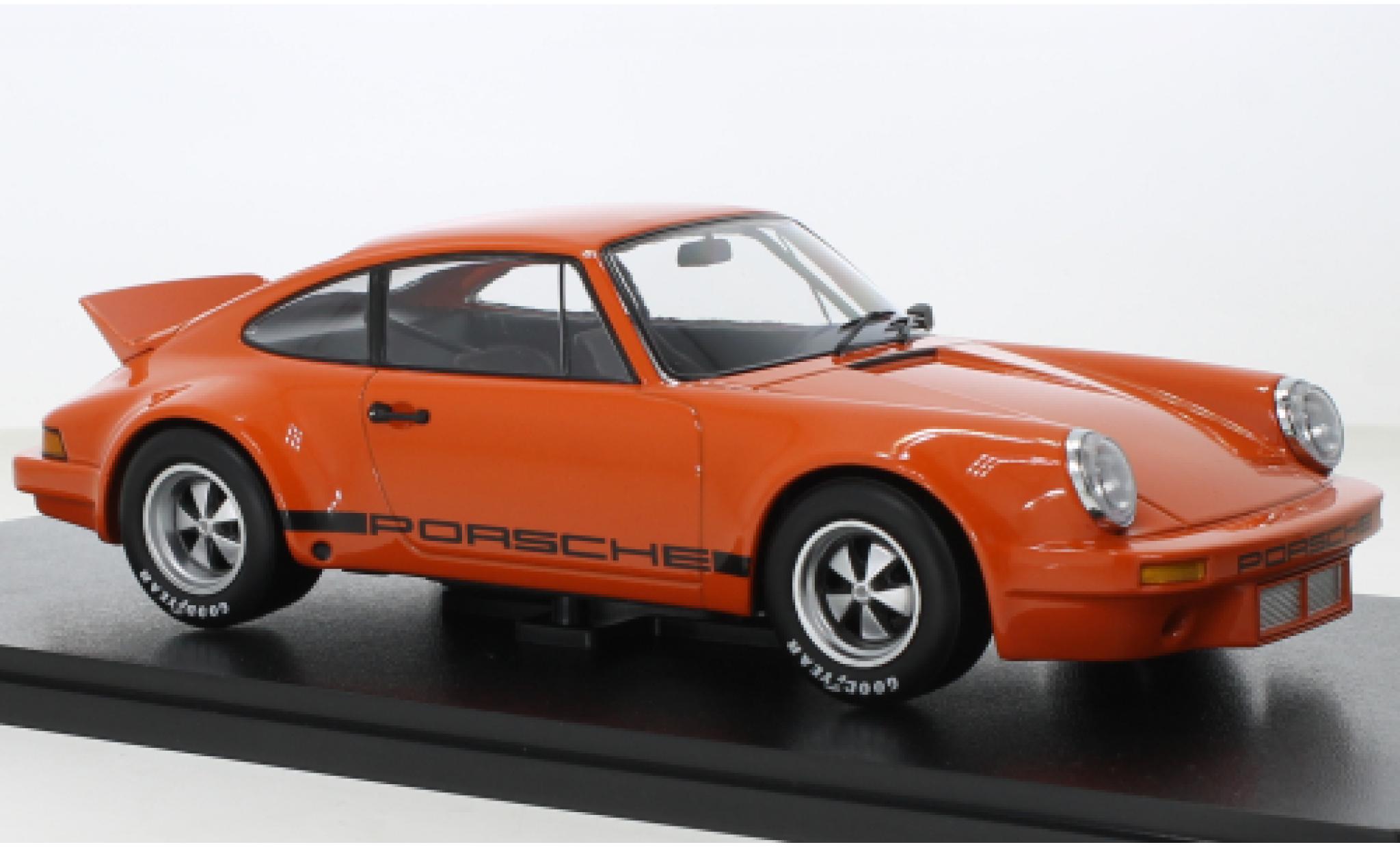 Porsche 911 1/18 Werk83 Carrera 3.0 RSR orange diecast model cars