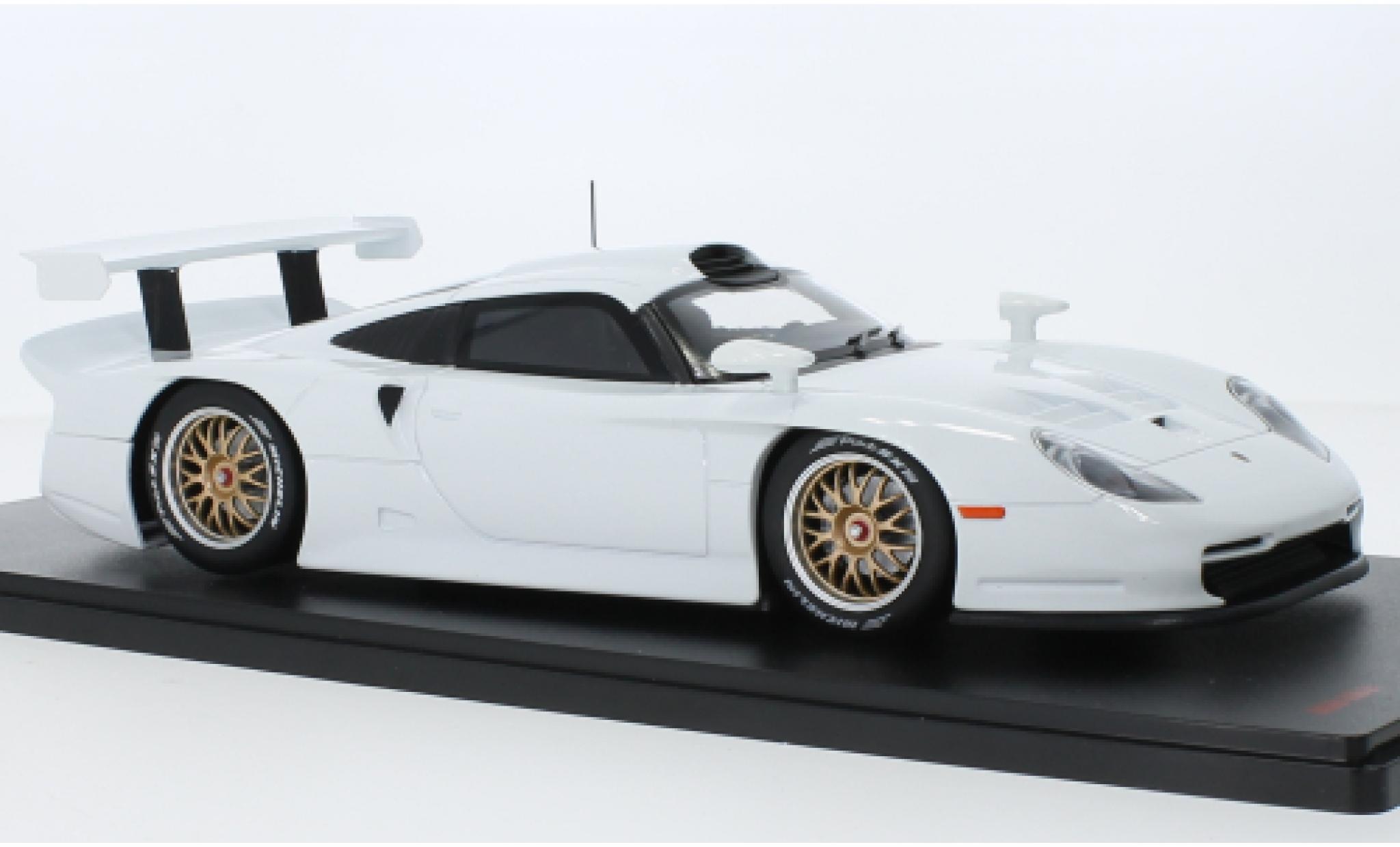 Porsche 996 GT1 1/18 Werk83 911 white 1997 diecast model cars