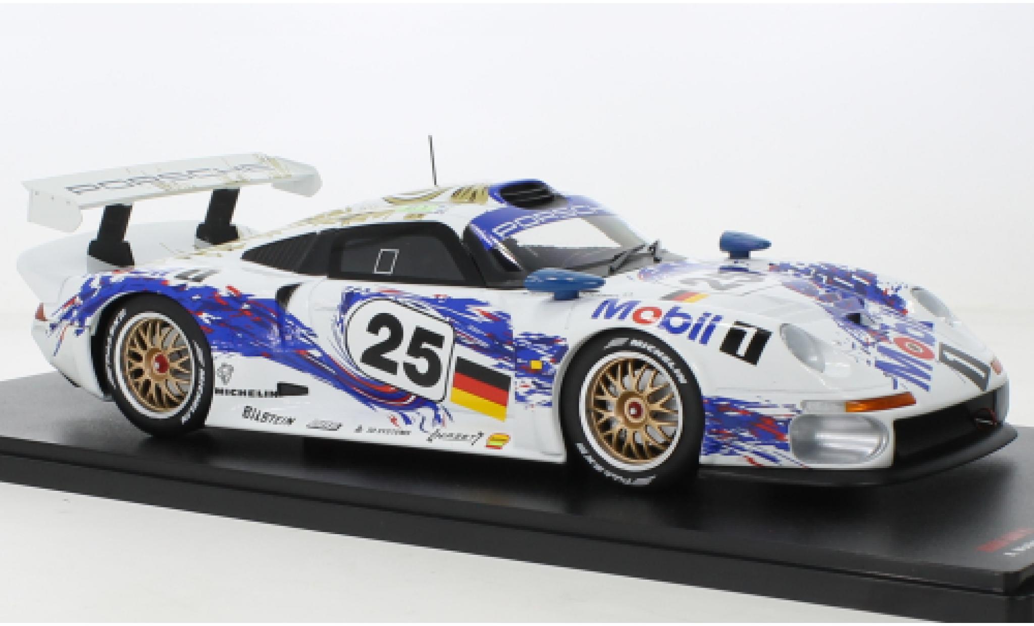 Porsche 993 1/18 Werk83 911 GT1 No.25 AG 24h Le Mans 1996 diecast model cars
