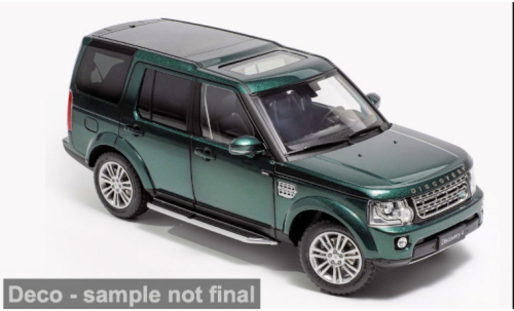 Land Rover Range Rover 1/18 WhelArt Discovery 4 green 2009 1:18 diecast model cars