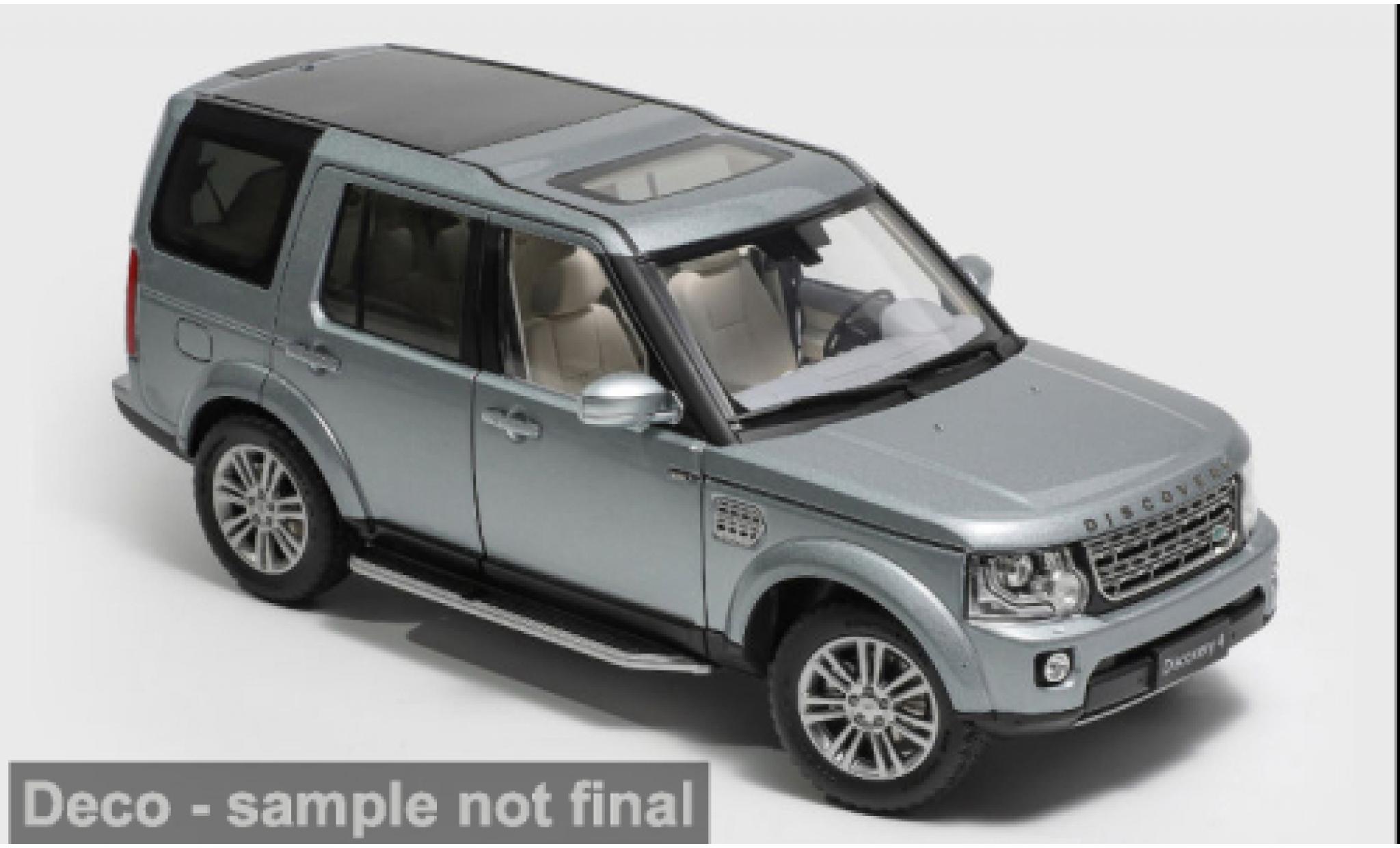 Land Rover Range Rover 1/18 WhelArt Discovery 4 silver 2009 1:18 diecast model cars