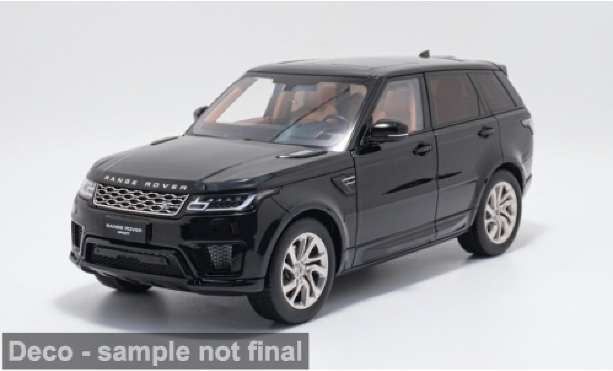 Range Rover Sport 1/18 WhelArt Land Rover black 1:18 diecast model cars