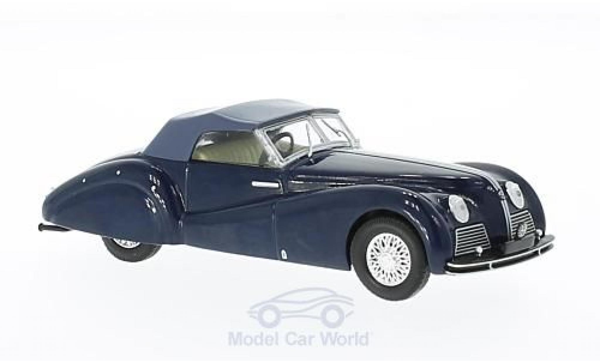 Alfa Romeo 6C 2500 1/43 WhiteBox 2500 SS Spider blue/grey 1939 diecast model cars