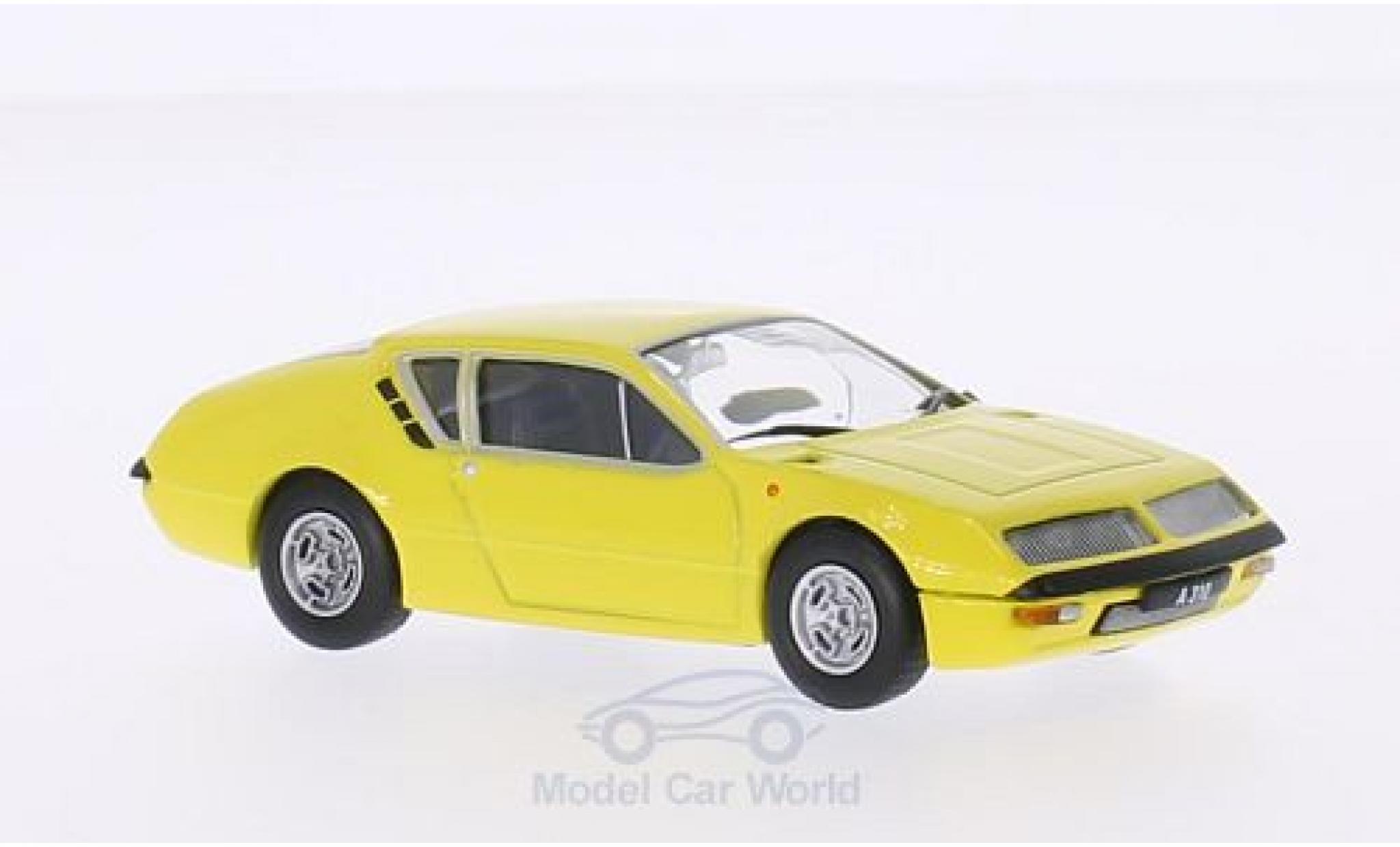 Alpine A310 1/43 WhiteBox Renault 1600 yellow 1972 diecast model cars