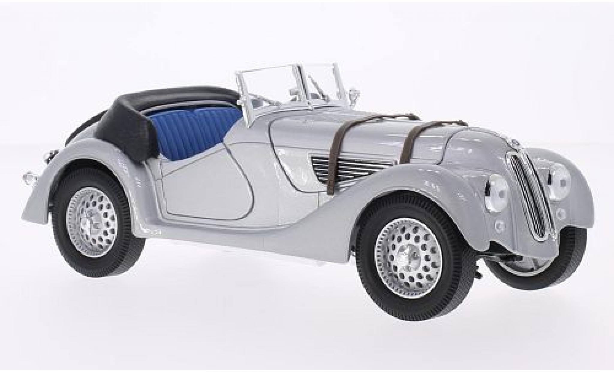 Bmw 328 1/18 WhiteBox grey 1940 Verdeck couch&eacute; avec diecast model cars