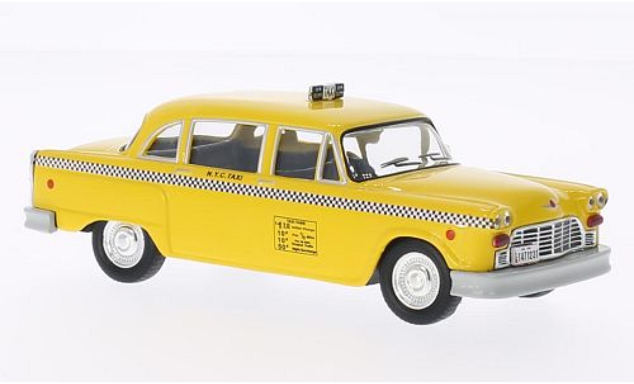 Checker Marathon 1/43 WhiteBox New York 1980 Taxi diecast model cars