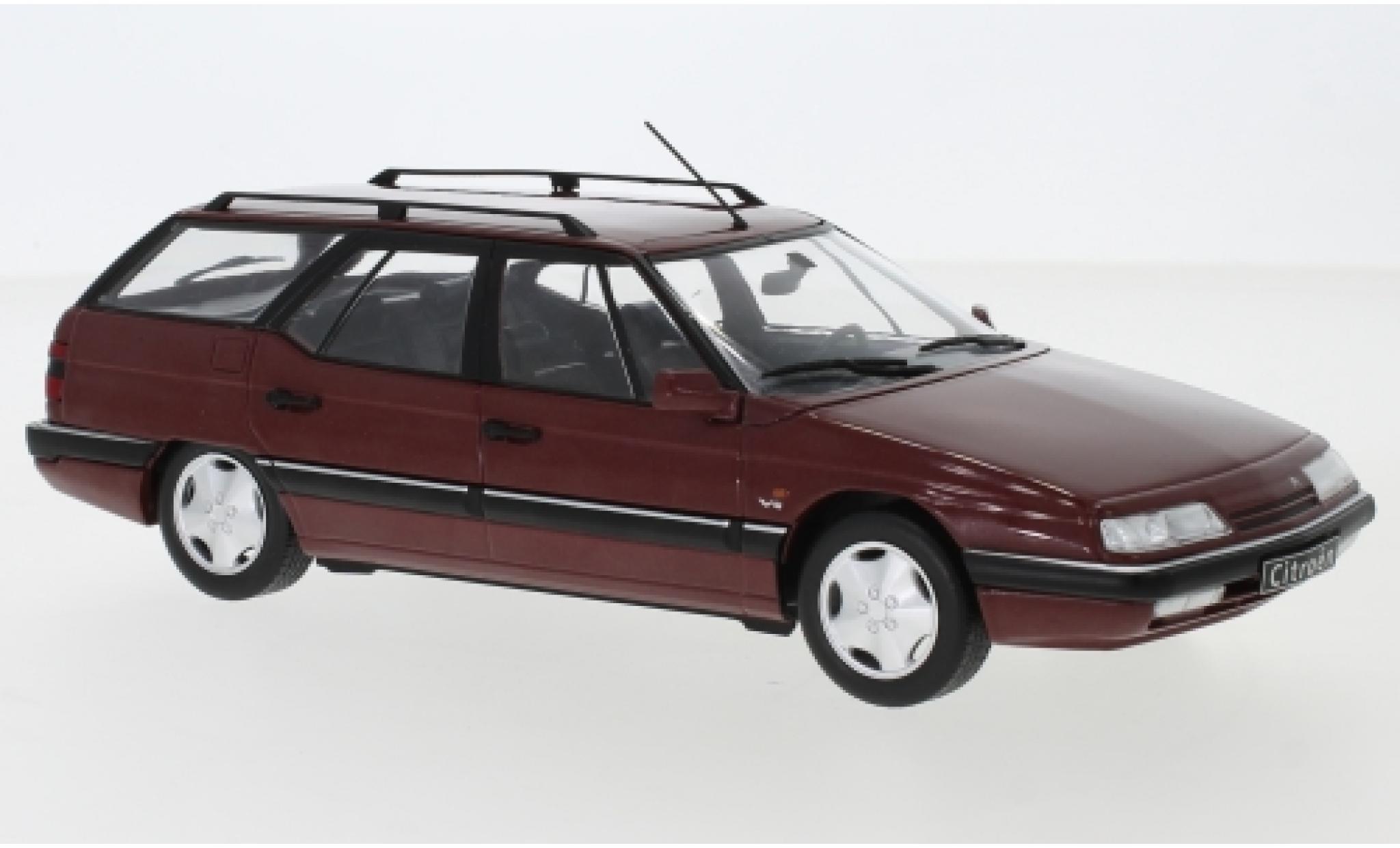 Citroen XM 1/24 WhiteBox Estate metallic red diecast model cars