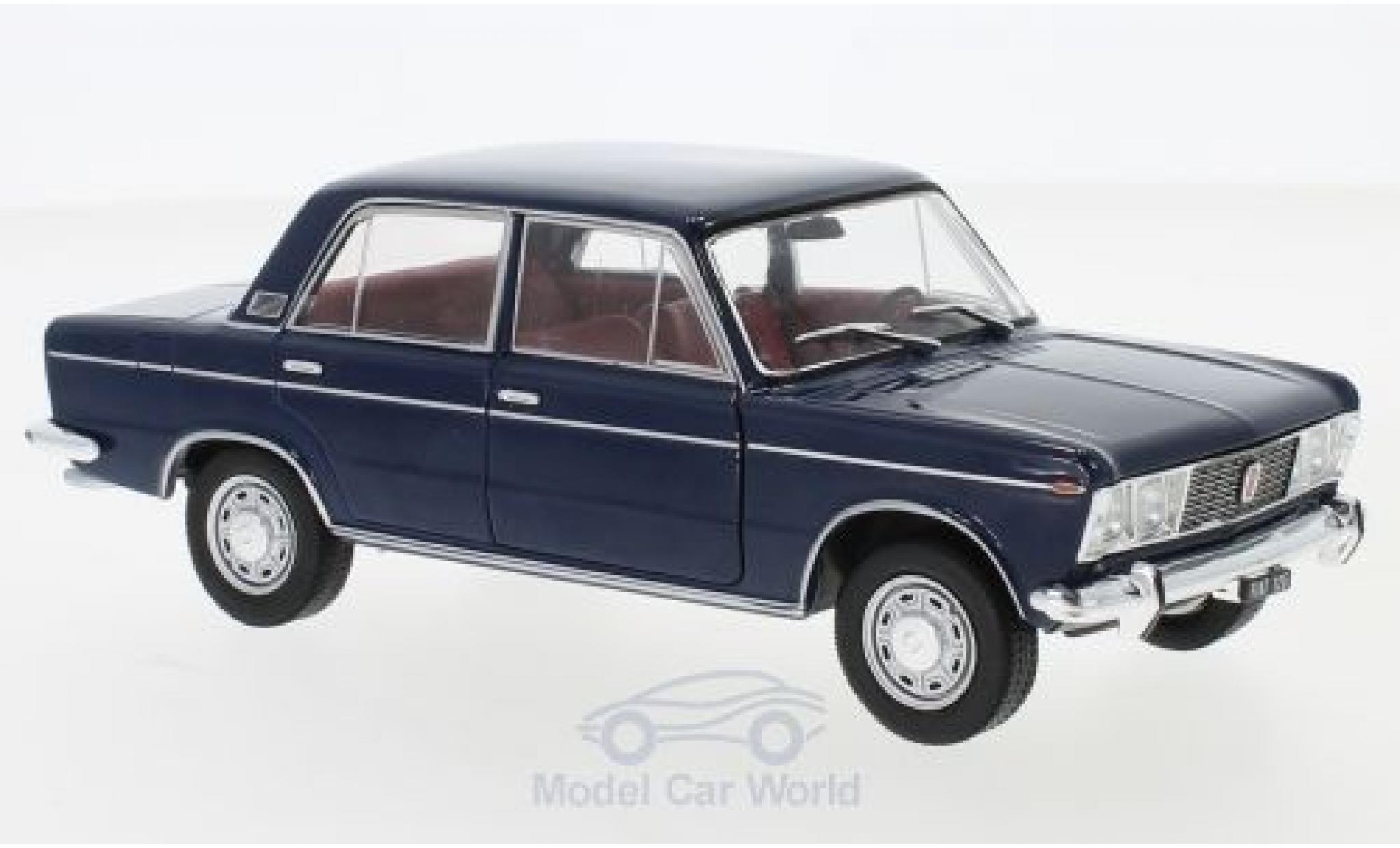 Fiat 125 1/24 WhiteBox Special blue 1970 diecast model cars