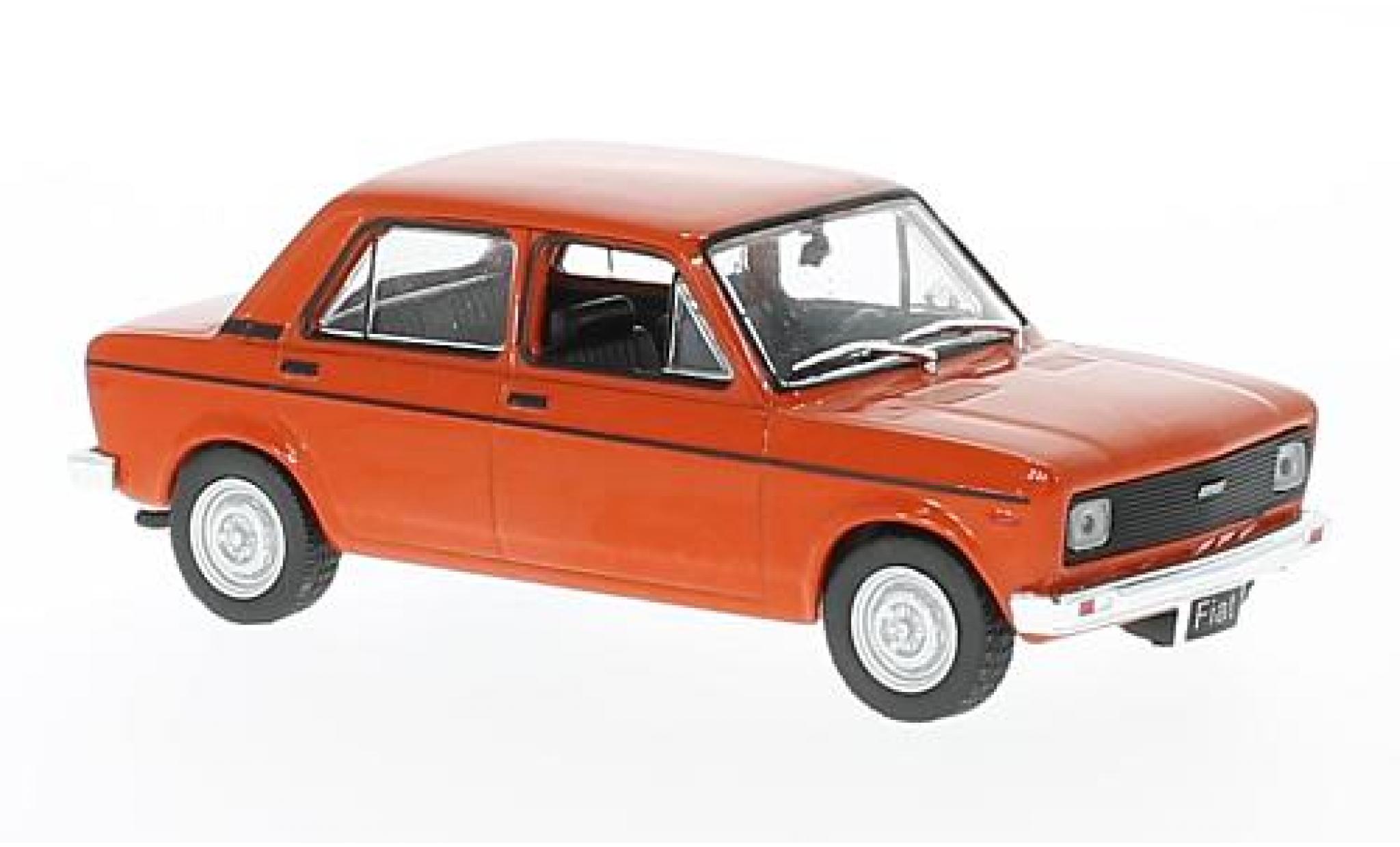 Fiat 128 1/43 WhiteBox Europa red 1978 diecast model cars