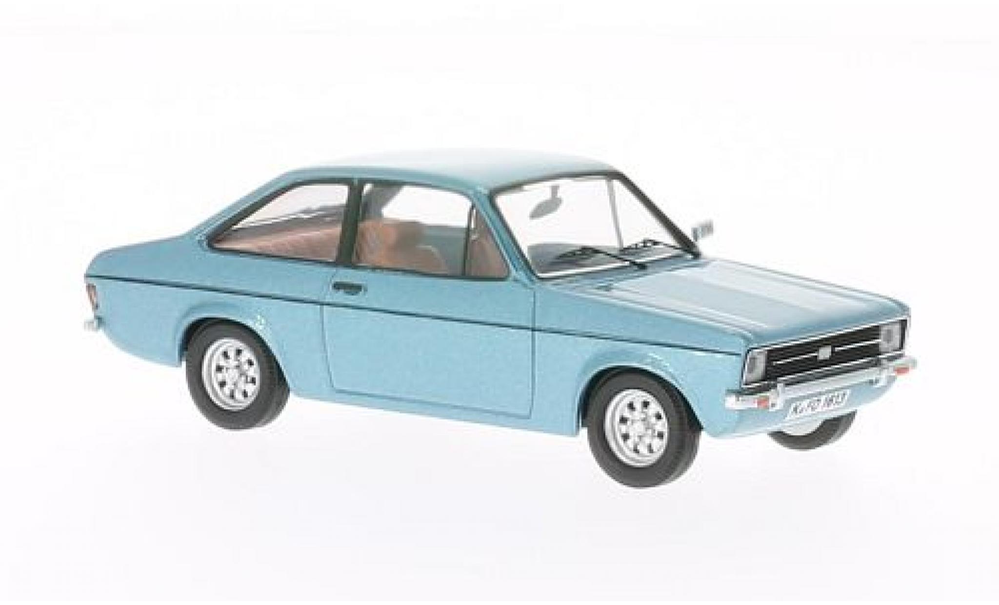 Ford Escort 1/43 WhiteBox II metallic blue 1975 diecast model cars