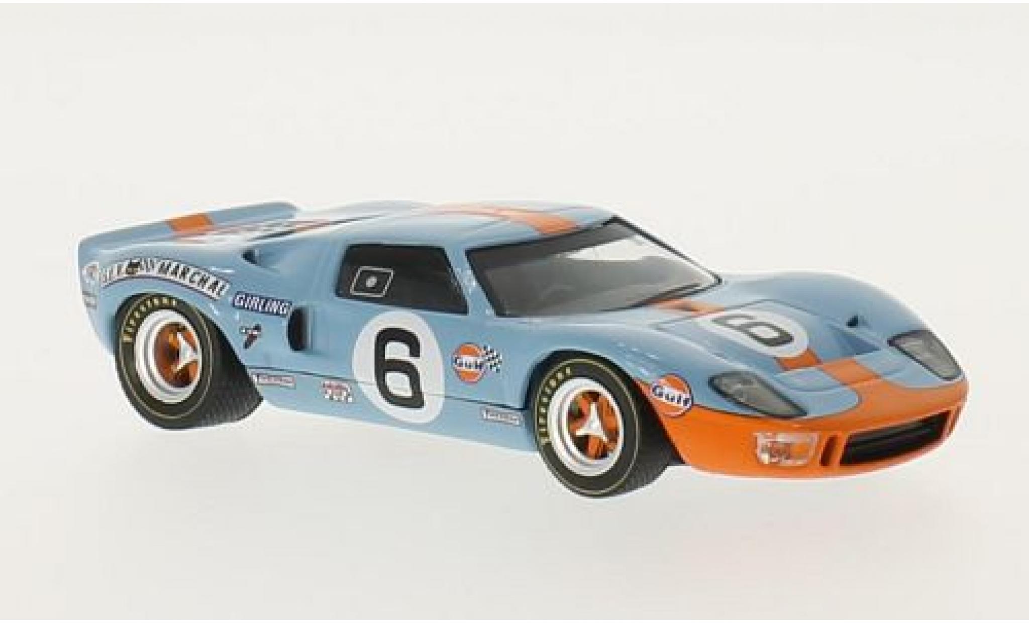 Ford GT40 1/43 WhiteBox RHD No.6 John Wyer A.E. Gulf 24h Le Mans 1969 J.Ickx/J.Oliver diecast model cars