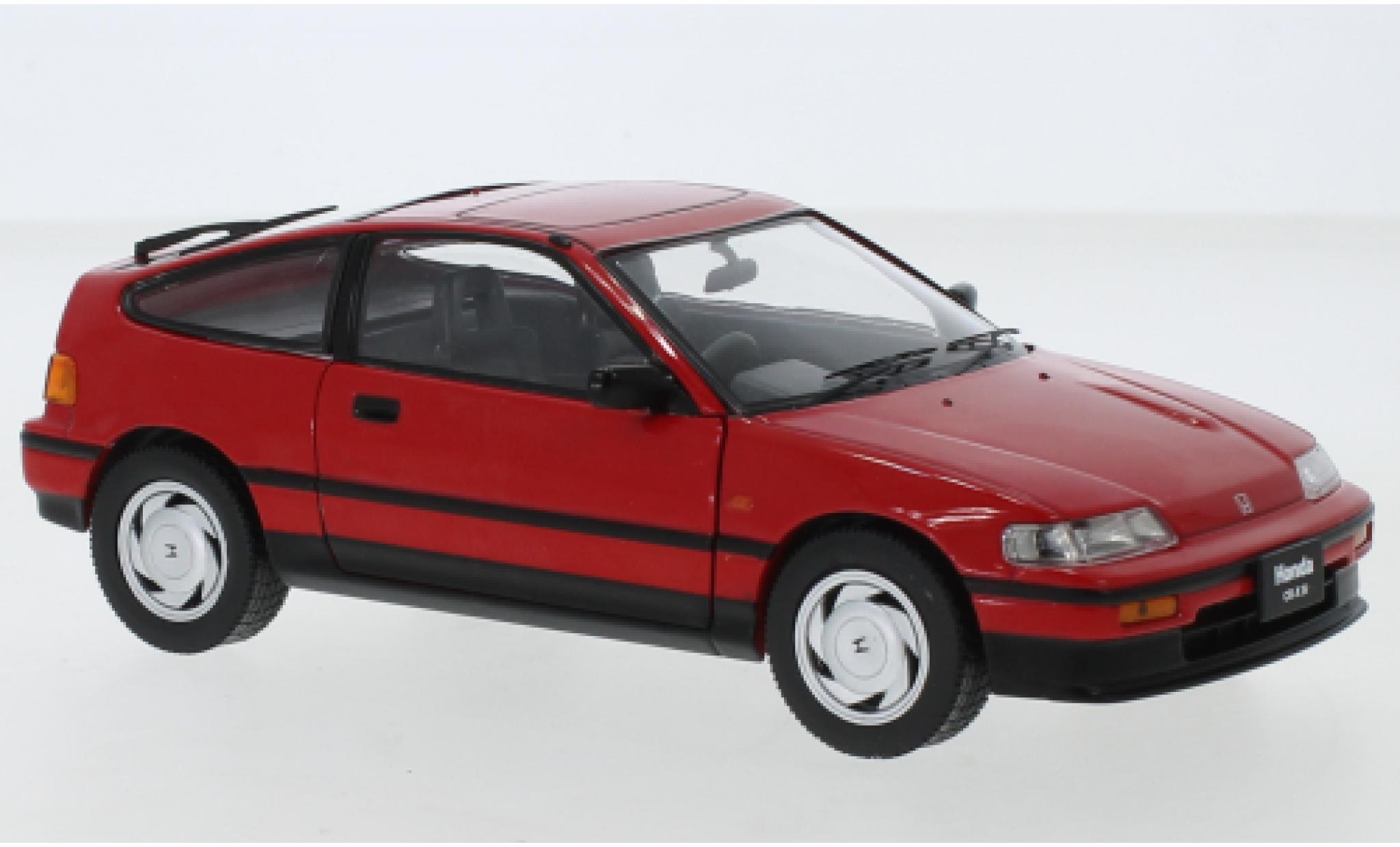 Honda CR-X 1/24 WhiteBox red RHD 1987 diecast model cars