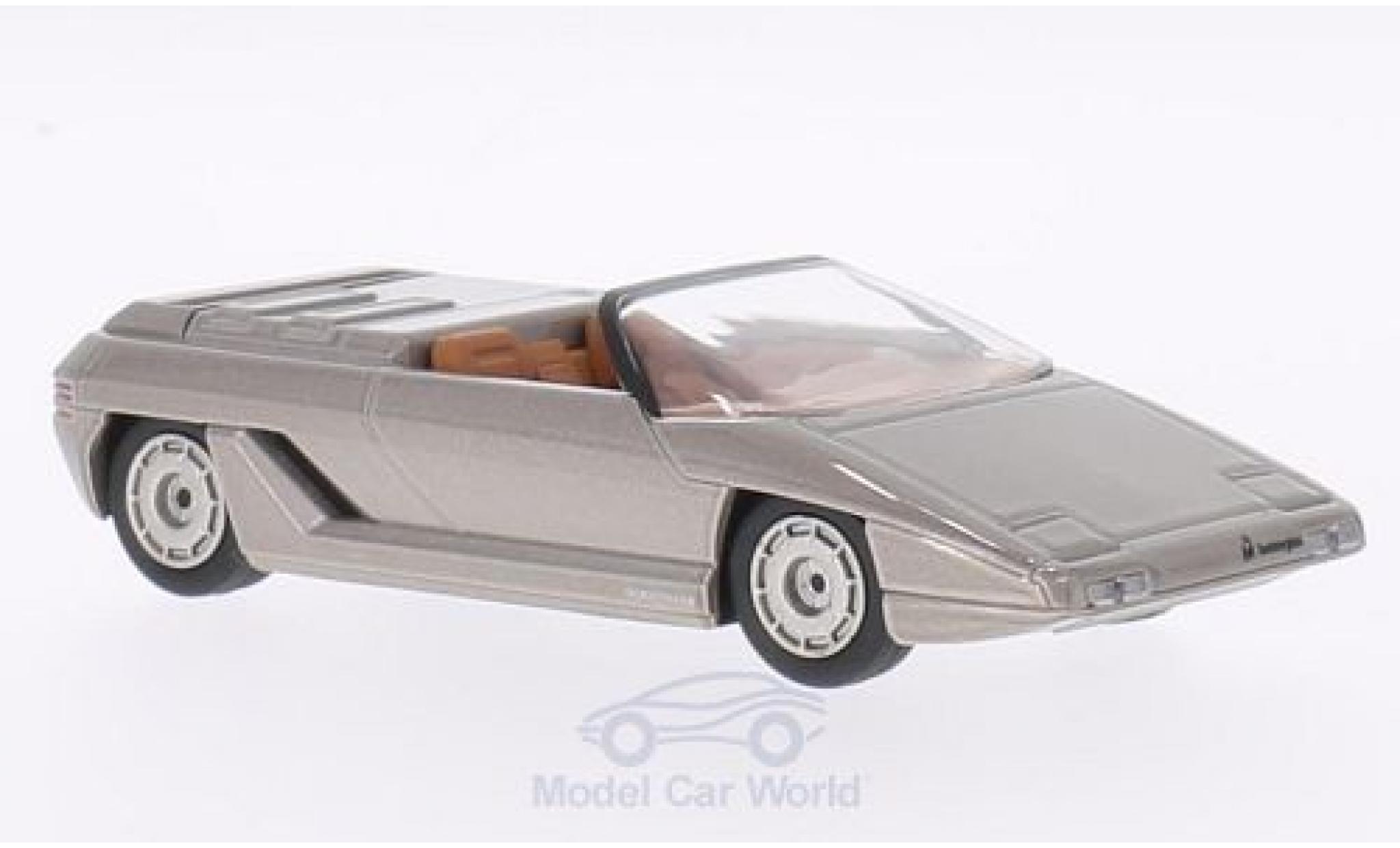 Lamborghini Athon 1/43 WhiteBox Bertone metallic grey 1980 diecast model cars